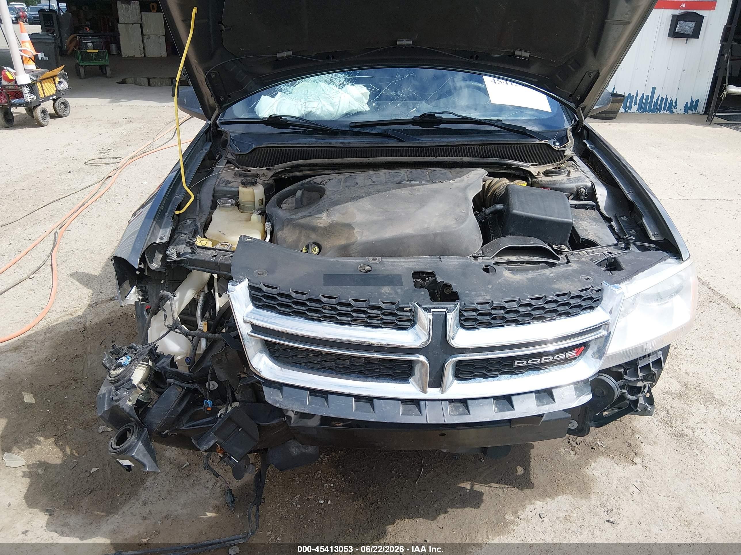 2013 Dodge Avenger Se V6 Gray vin: 1C3CDZAG0DN575830