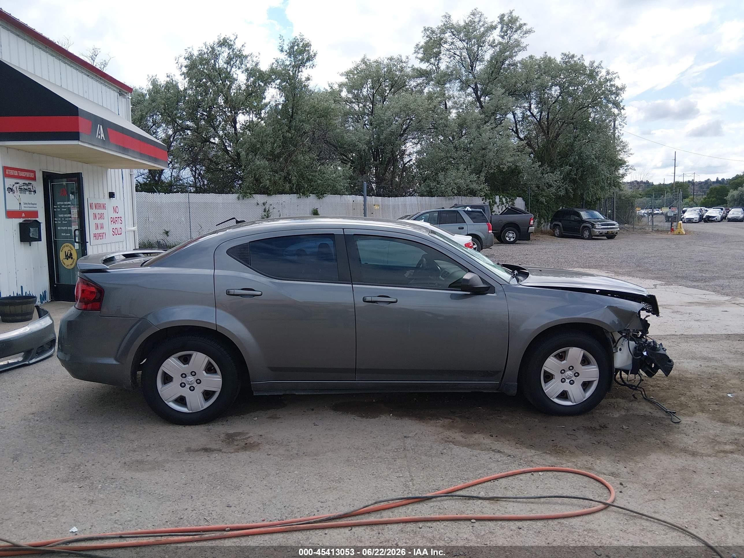 2013 Dodge Avenger Se V6 Gray vin: 1C3CDZAG0DN575830