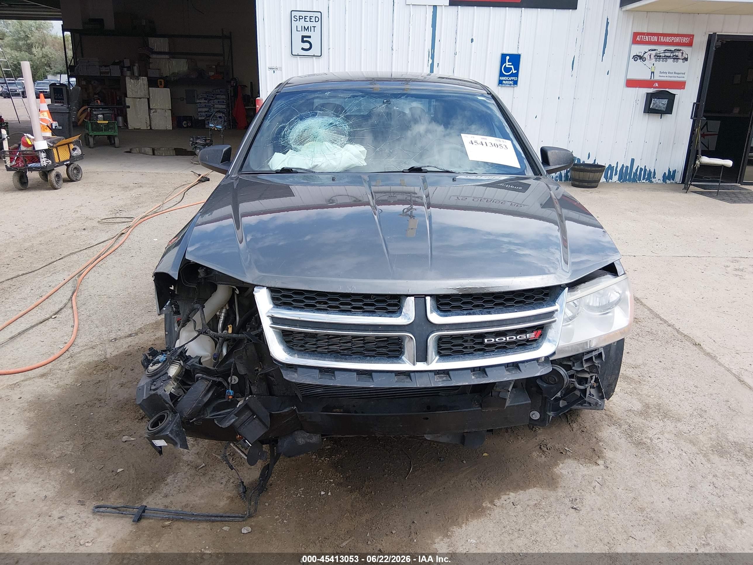 2013 Dodge Avenger Se V6 Gray vin: 1C3CDZAG0DN575830