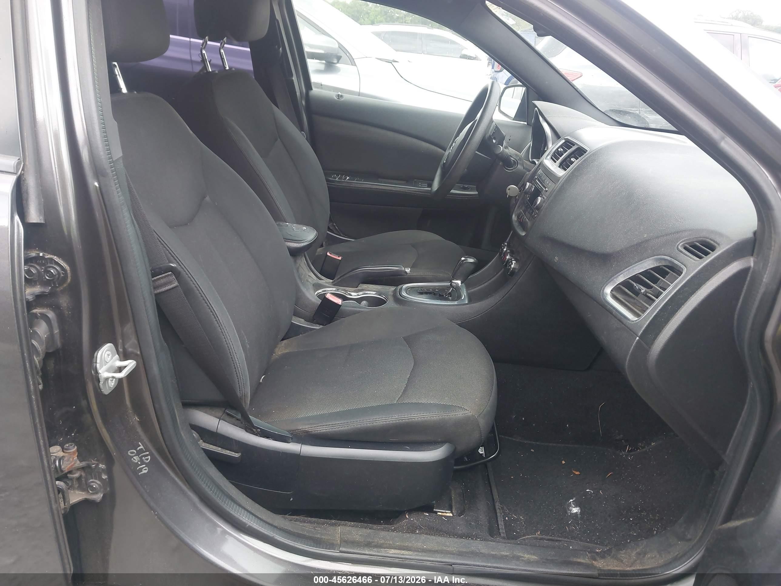 2014 Dodge Avenger Se Gray vin: 1C3CDZAG0EN218200