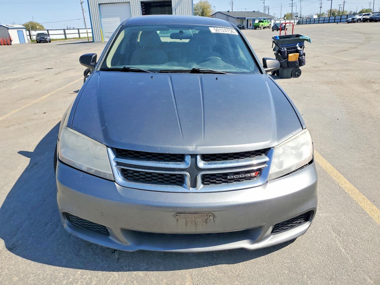 2013 Dodge Avenger Se Gray vin: 1C3CDZAG1DN548393
