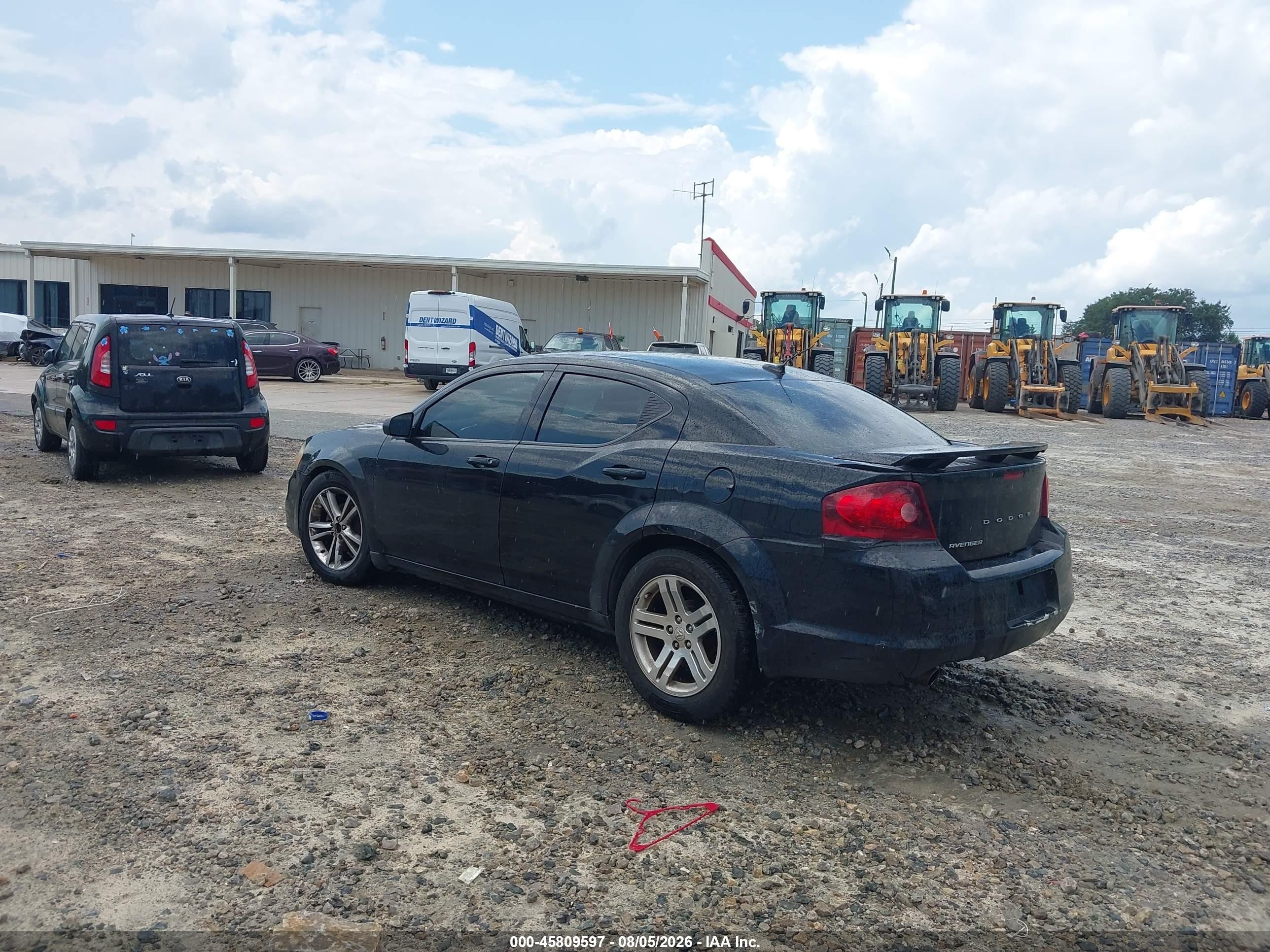 2013 Dodge Avenger Se V6 Black vin: 1C3CDZAG1DN572354