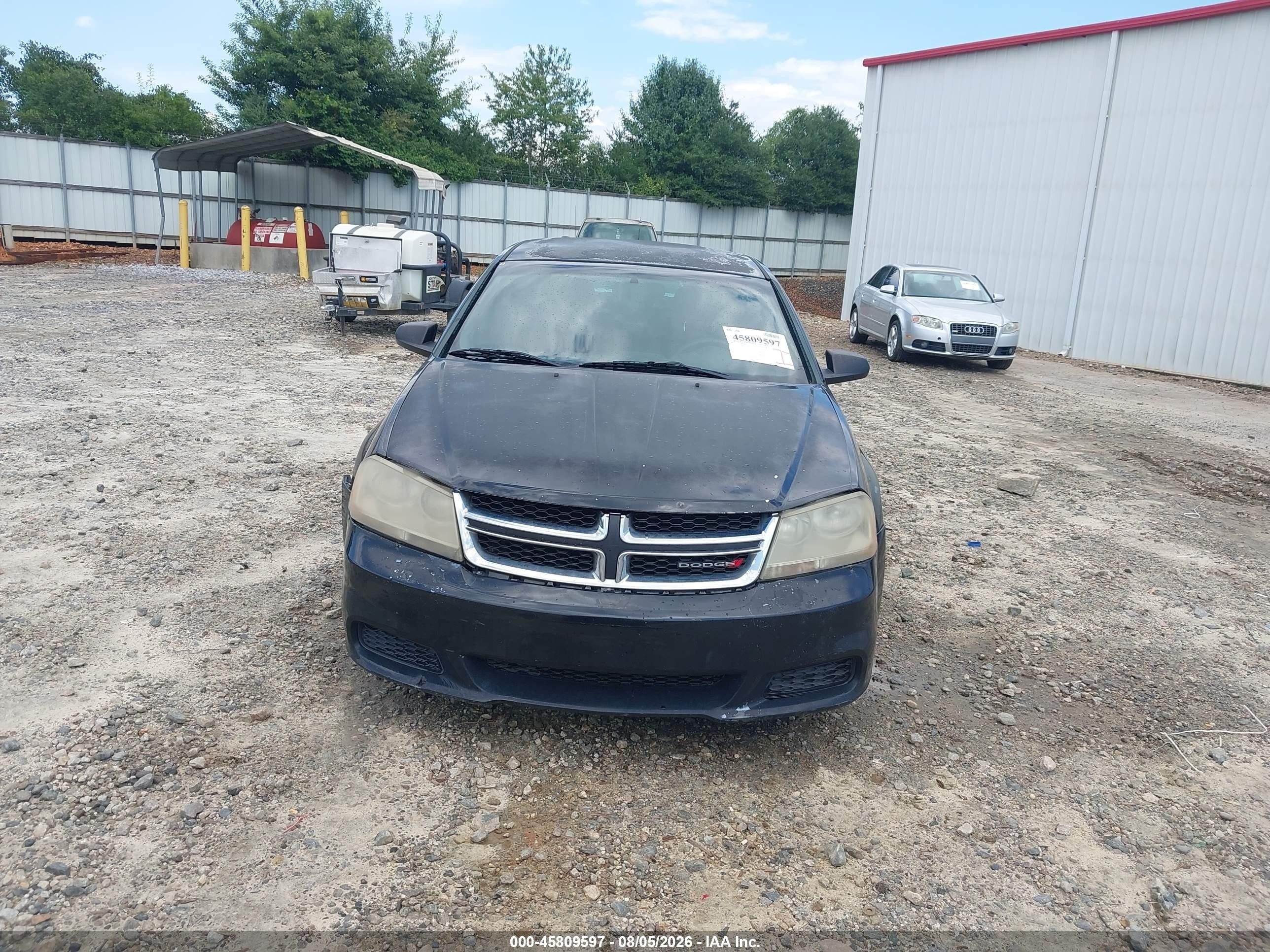 2013 Dodge Avenger Se V6 Black vin: 1C3CDZAG1DN572354