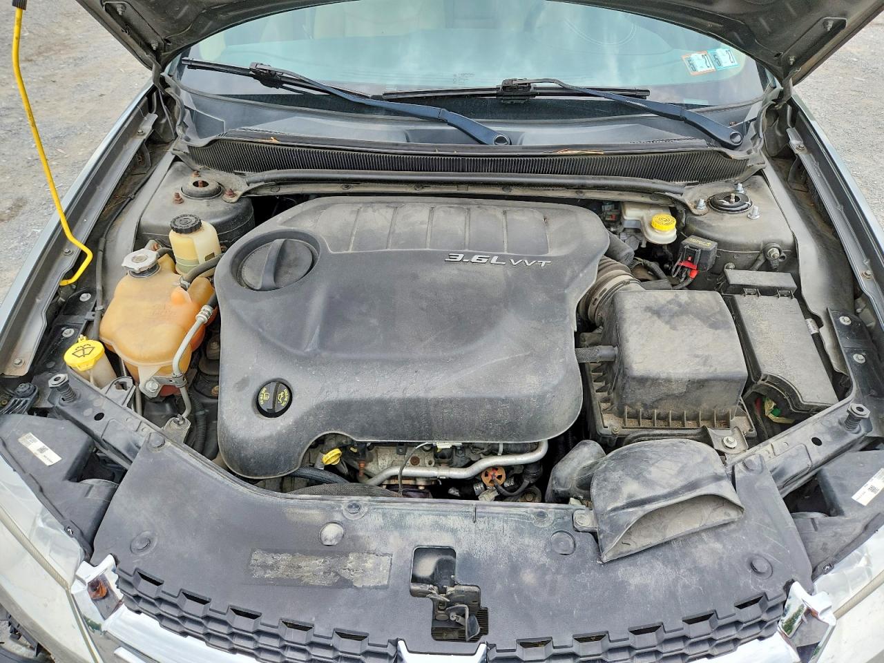 2013 Dodge Avenger Se Silver vin: 1C3CDZAG1DN766852