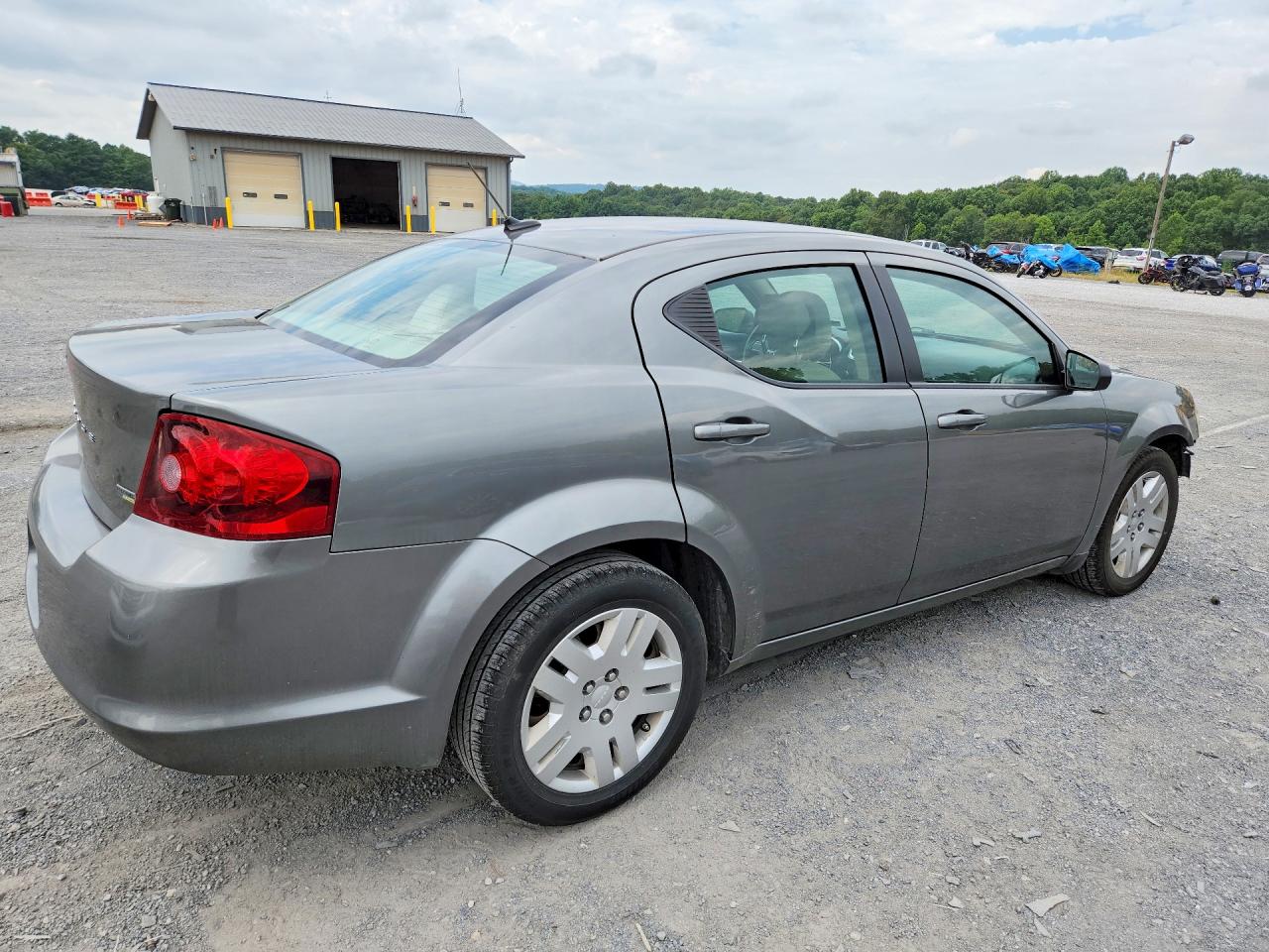 2013 Dodge Avenger Se Silver vin: 1C3CDZAG1DN766852