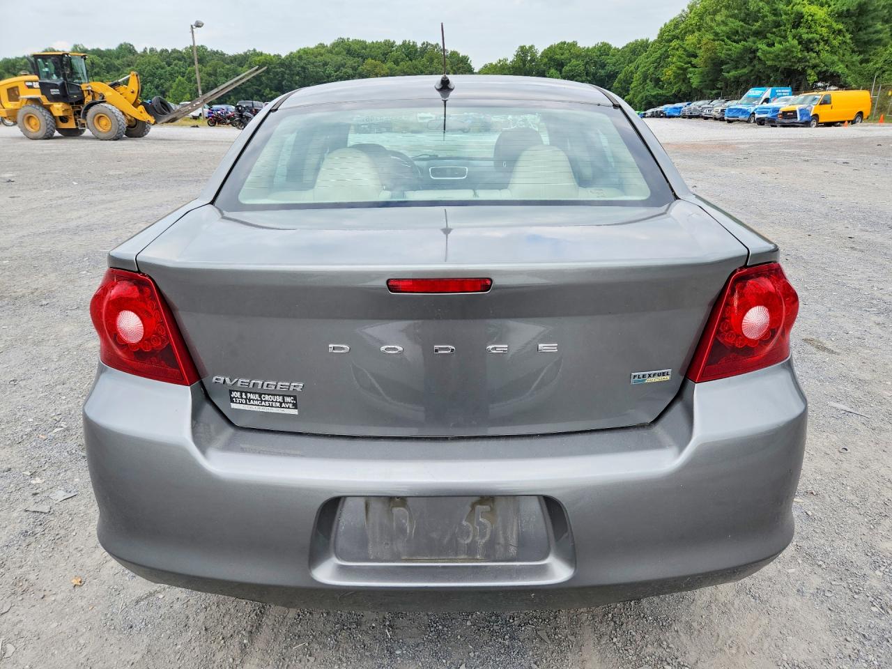 2013 Dodge Avenger Se Silver vin: 1C3CDZAG1DN766852