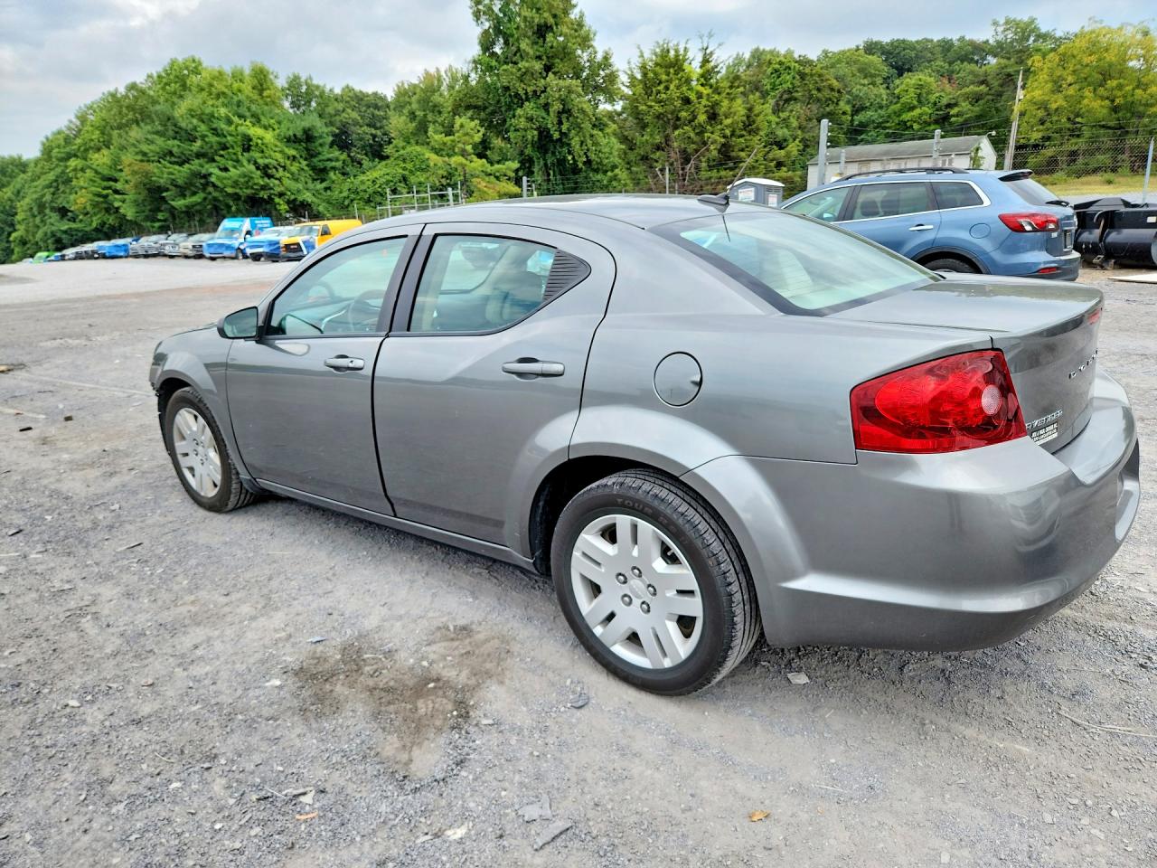 2013 Dodge Avenger Se Silver vin: 1C3CDZAG1DN766852