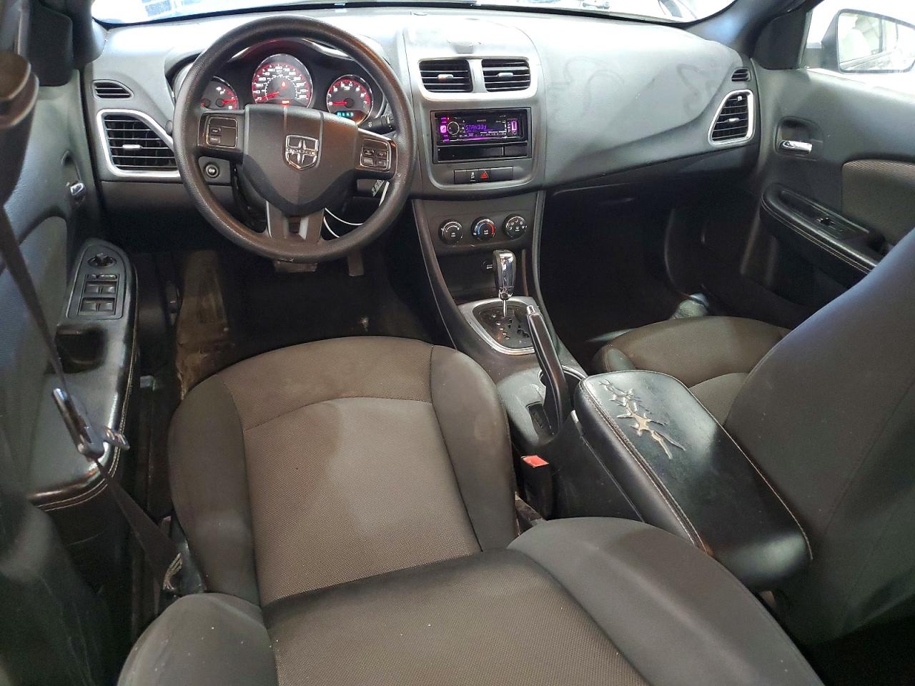 2014 Dodge Avenger Se Black vin: 1C3CDZAG1EN218237