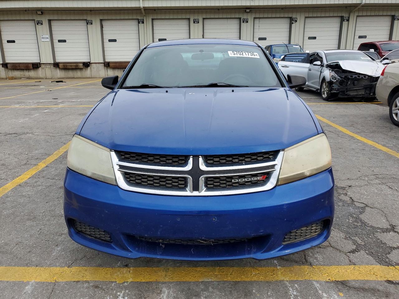 2013 Dodge Avenger Se Blue vin: 1C3CDZAG2DN748120