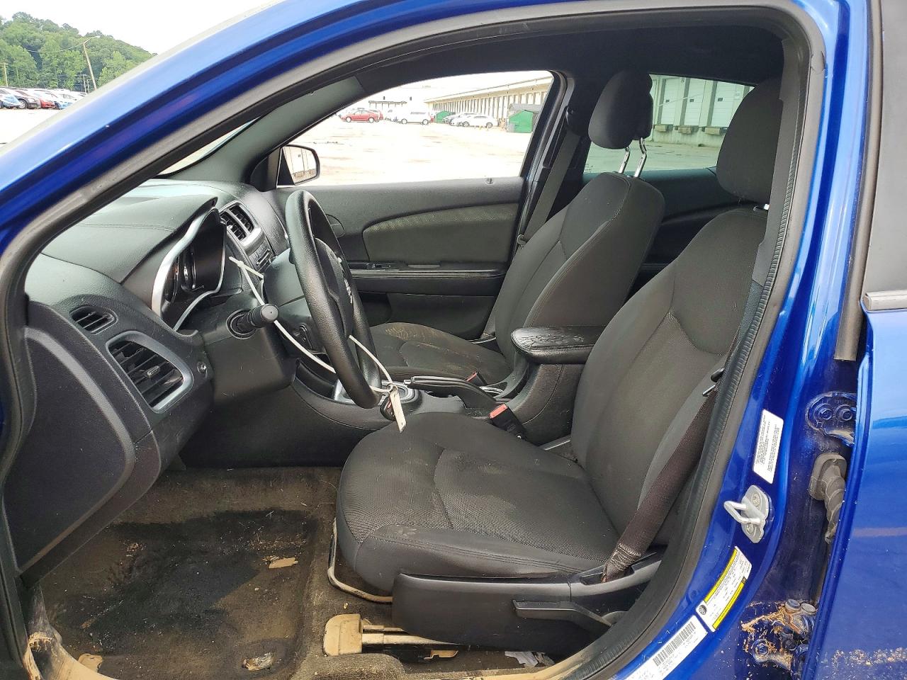 2013 Dodge Avenger Se Blue vin: 1C3CDZAG2DN748120
