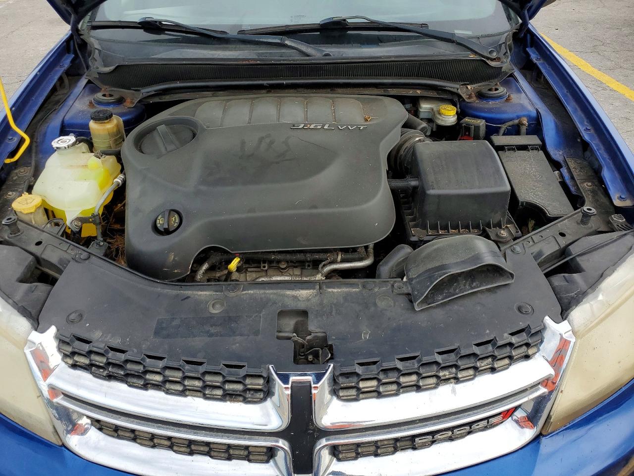 2013 Dodge Avenger Se Blue vin: 1C3CDZAG2DN748120