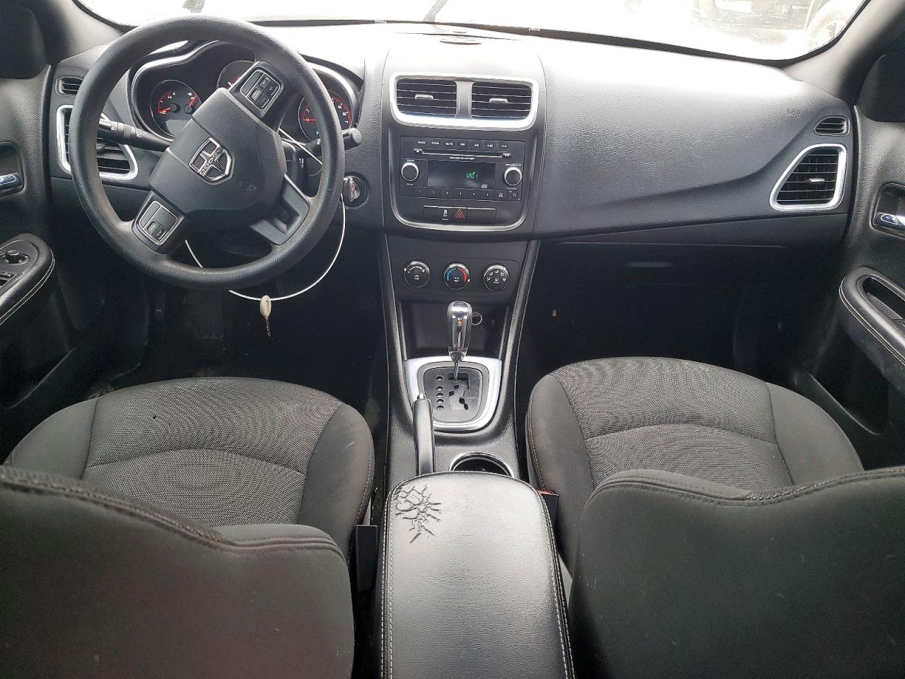 2013 Dodge Avenger Se White vin: 1C3CDZAG2DN749395