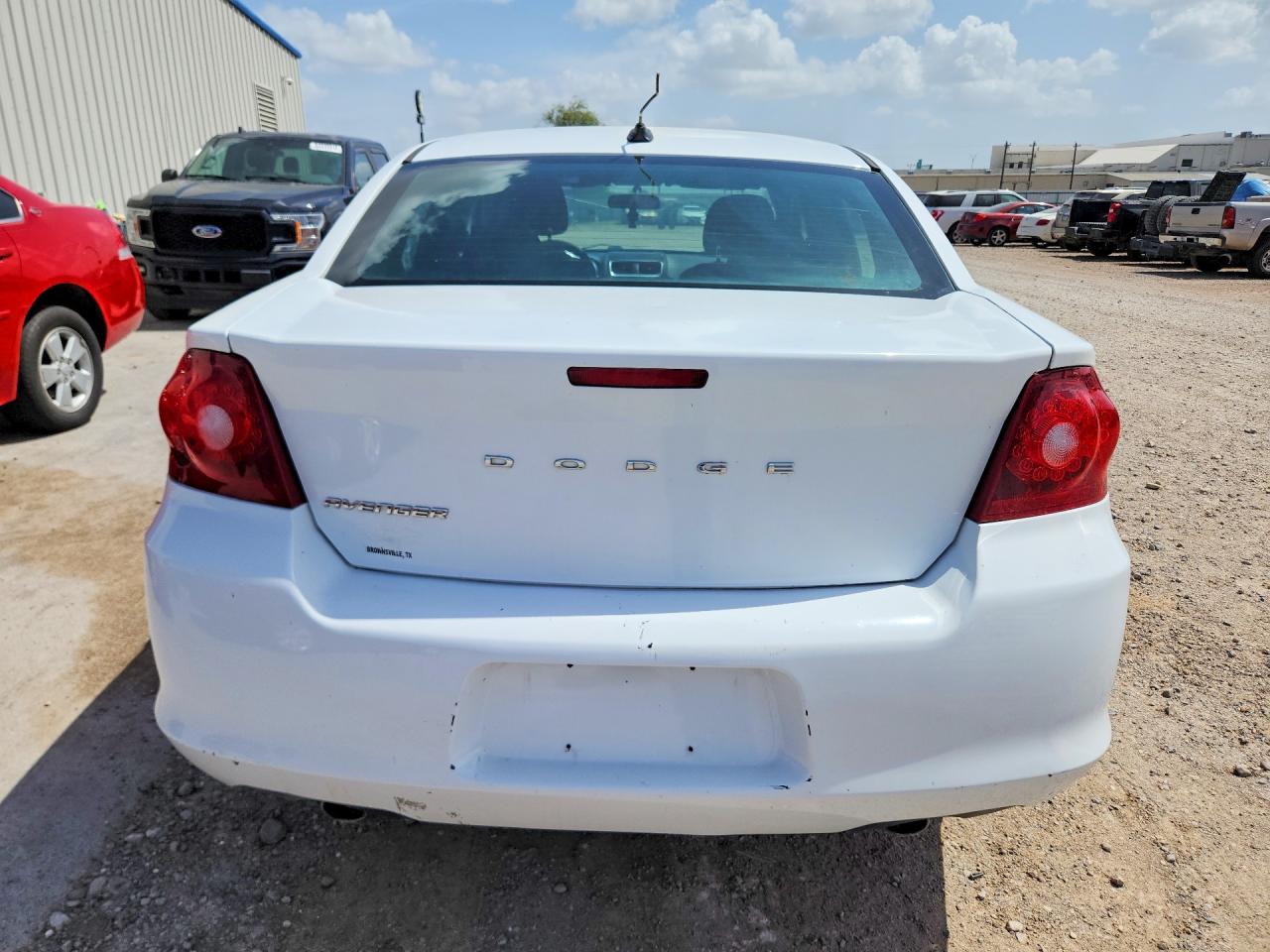2013 Dodge Avenger Se White vin: 1C3CDZAG2DN760378
