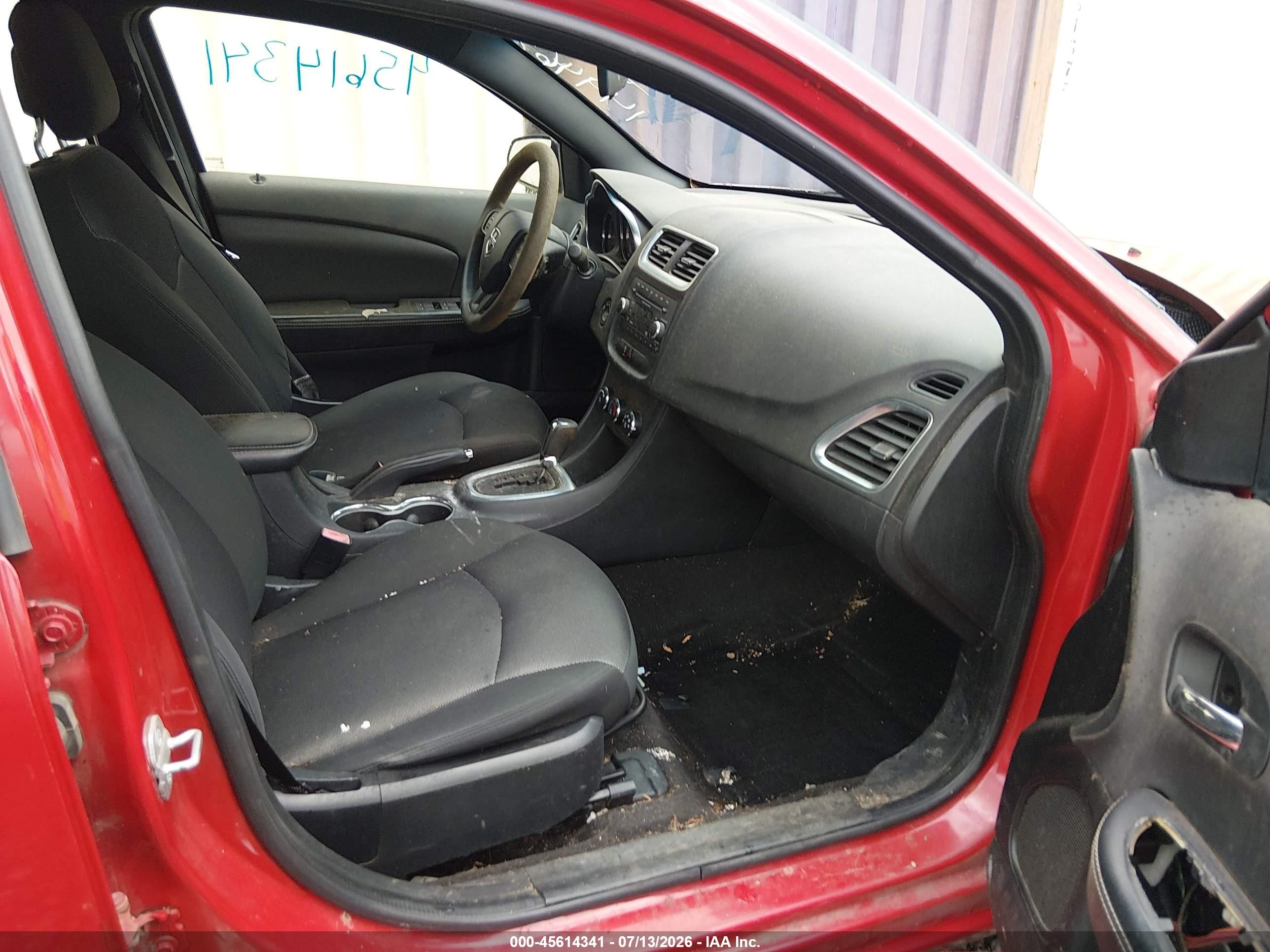 2014 Dodge Avenger Se Red vin: 1C3CDZAG2EN149462