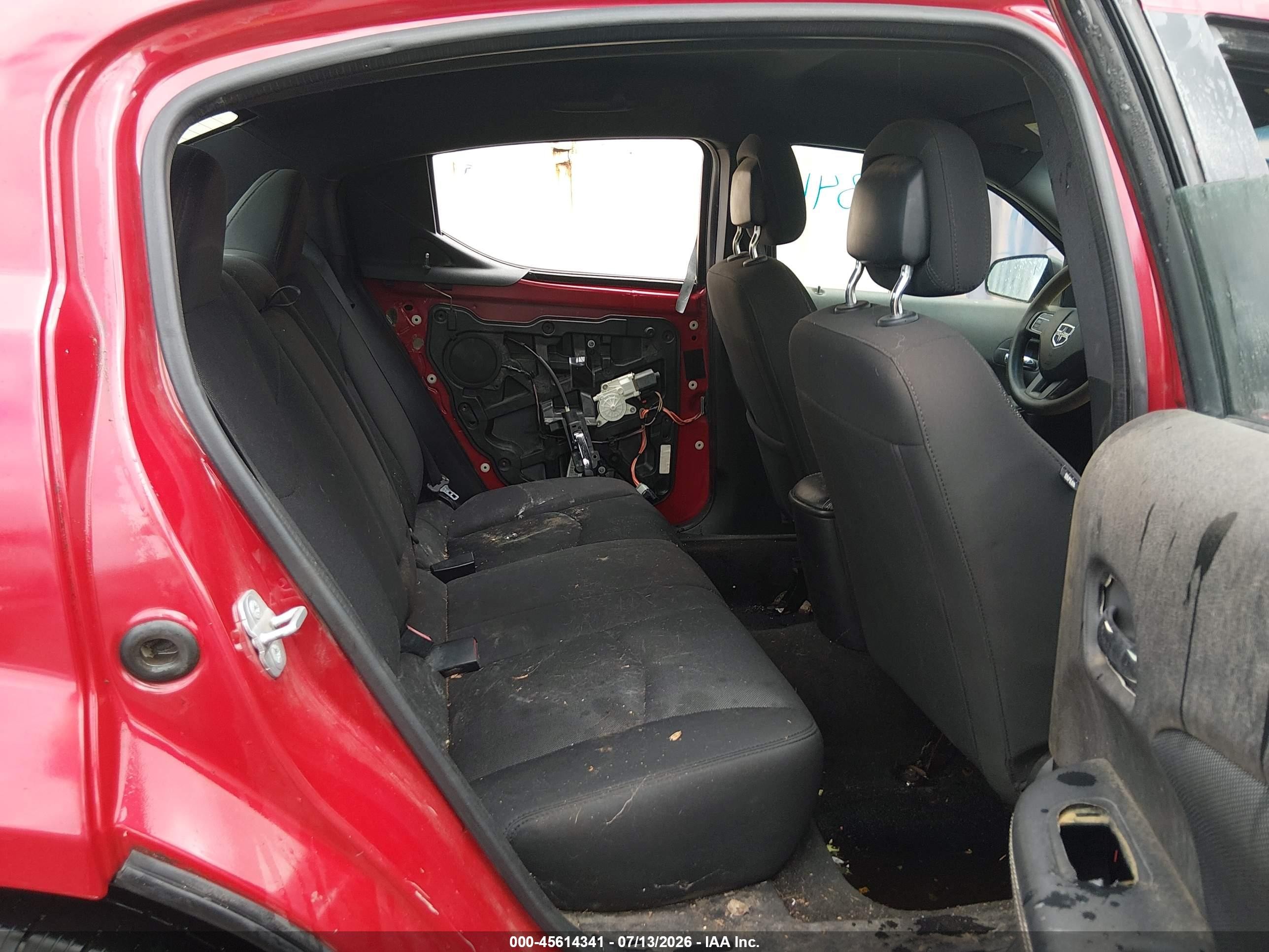 2014 Dodge Avenger Se Red vin: 1C3CDZAG2EN149462
