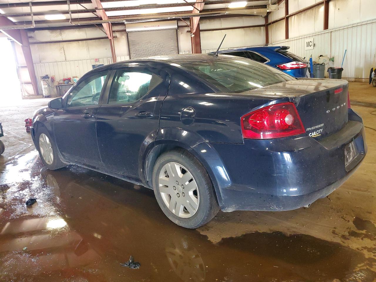 2014 Dodge Avenger Se Blue vin: 1C3CDZAG2EN175172