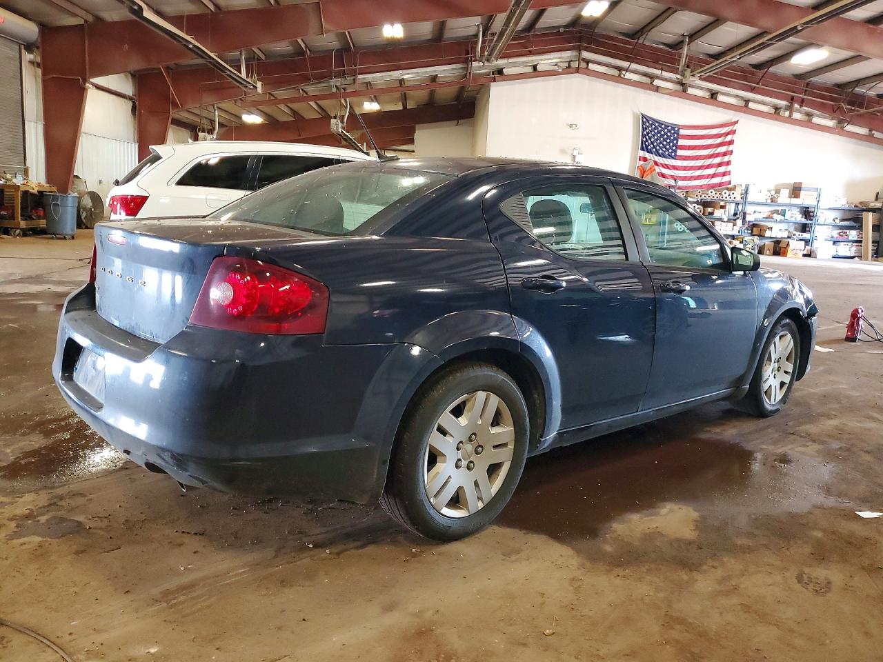 2014 Dodge Avenger Se Blue vin: 1C3CDZAG2EN175172