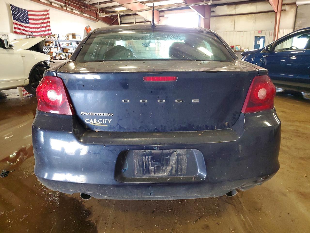 2014 Dodge Avenger Se Blue vin: 1C3CDZAG2EN175172
