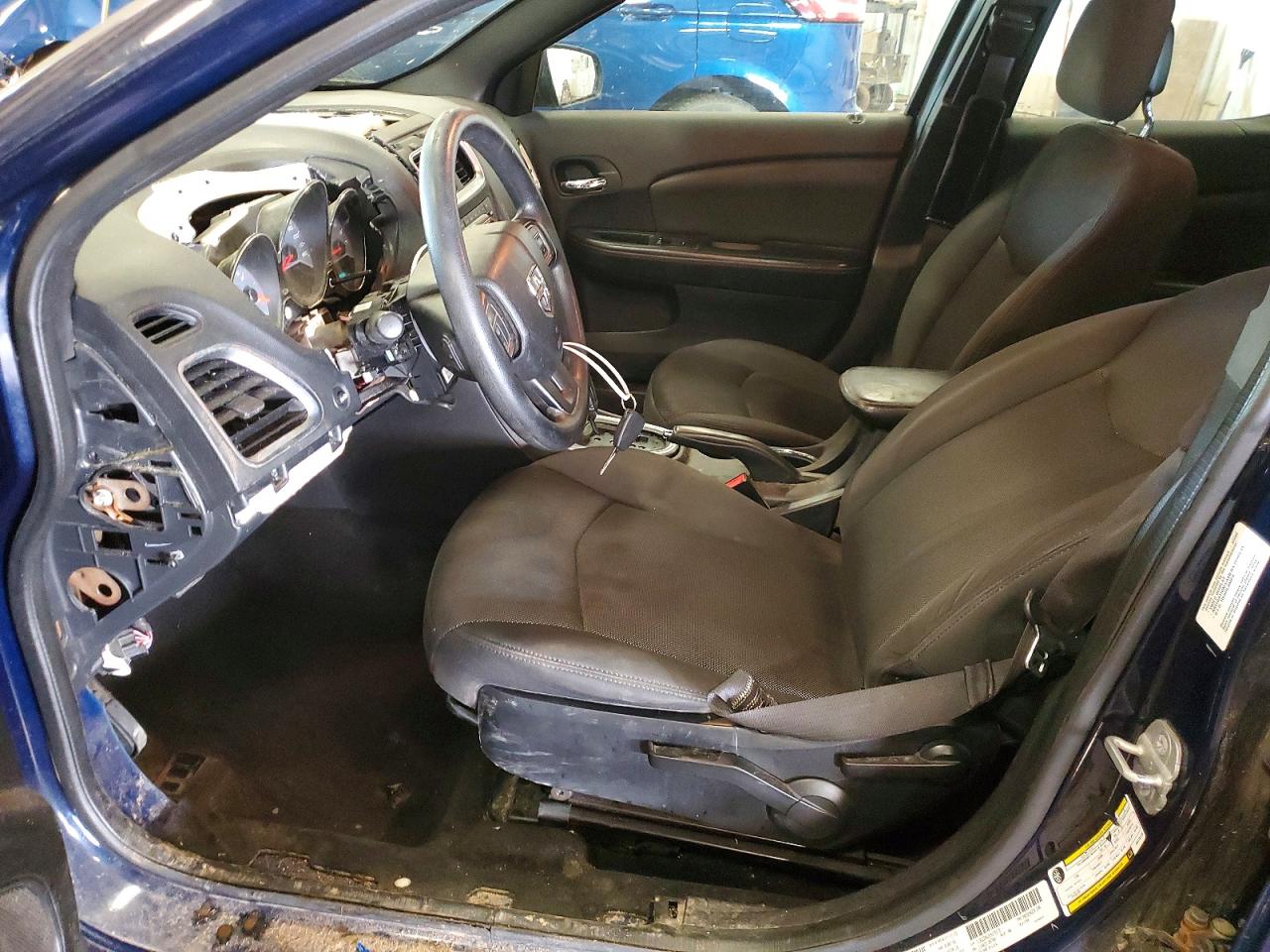 2014 Dodge Avenger Se Blue vin: 1C3CDZAG2EN175172
