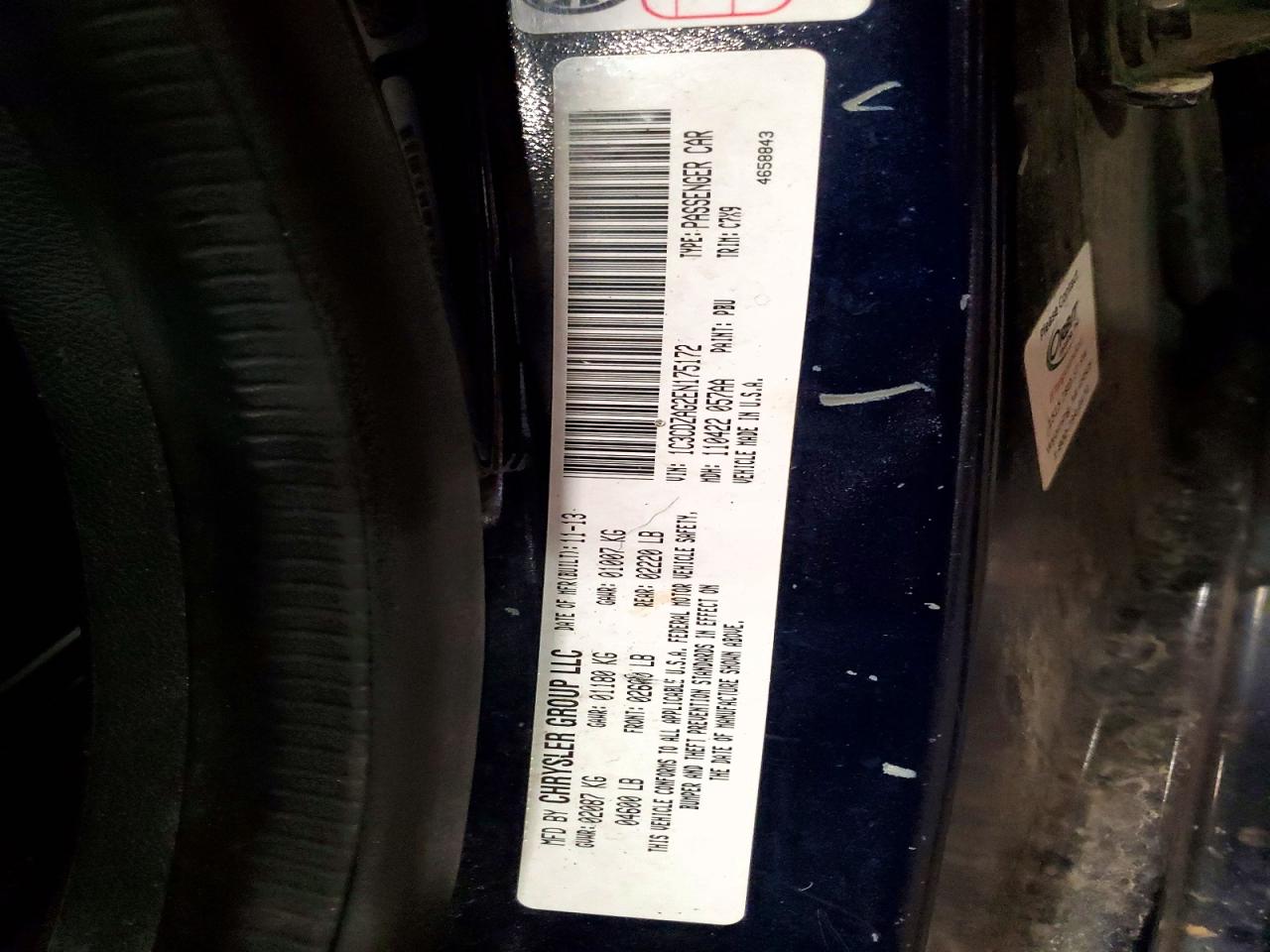 2014 Dodge Avenger Se Blue vin: 1C3CDZAG2EN175172
