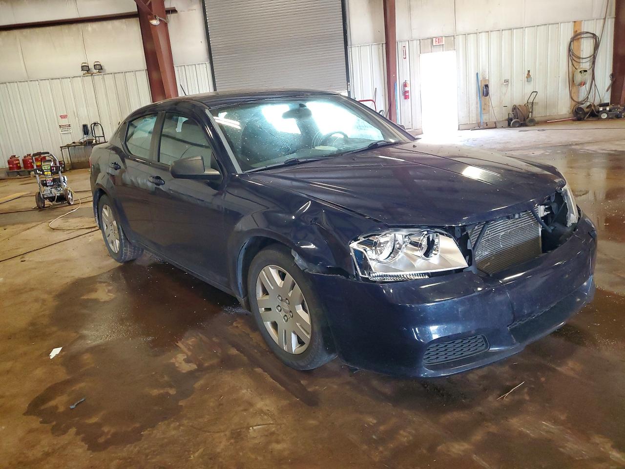 2014 Dodge Avenger Se Blue vin: 1C3CDZAG2EN175172