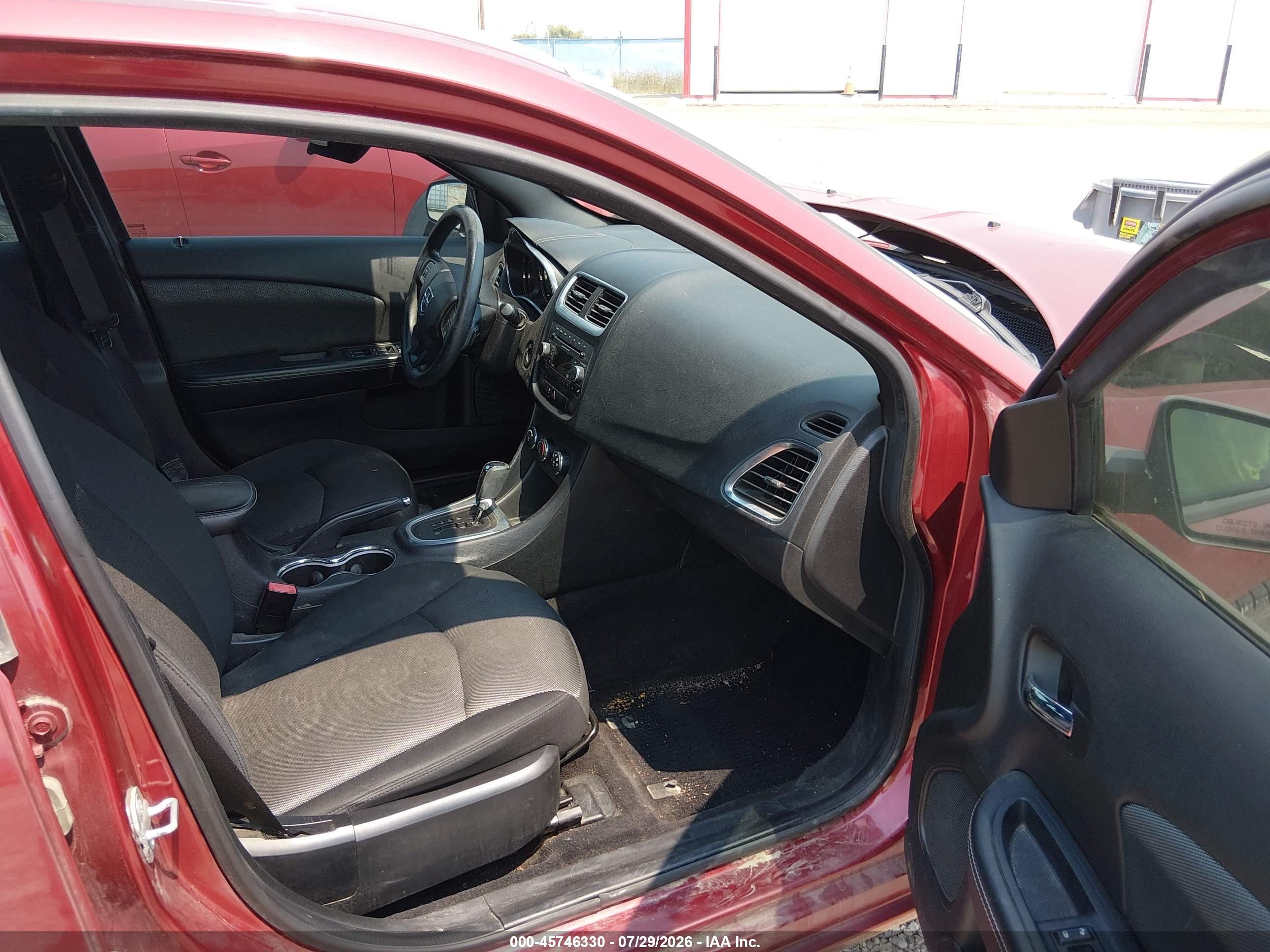 2014 Dodge Avenger Se Красный vin: 1C3CDZAG2EN217758