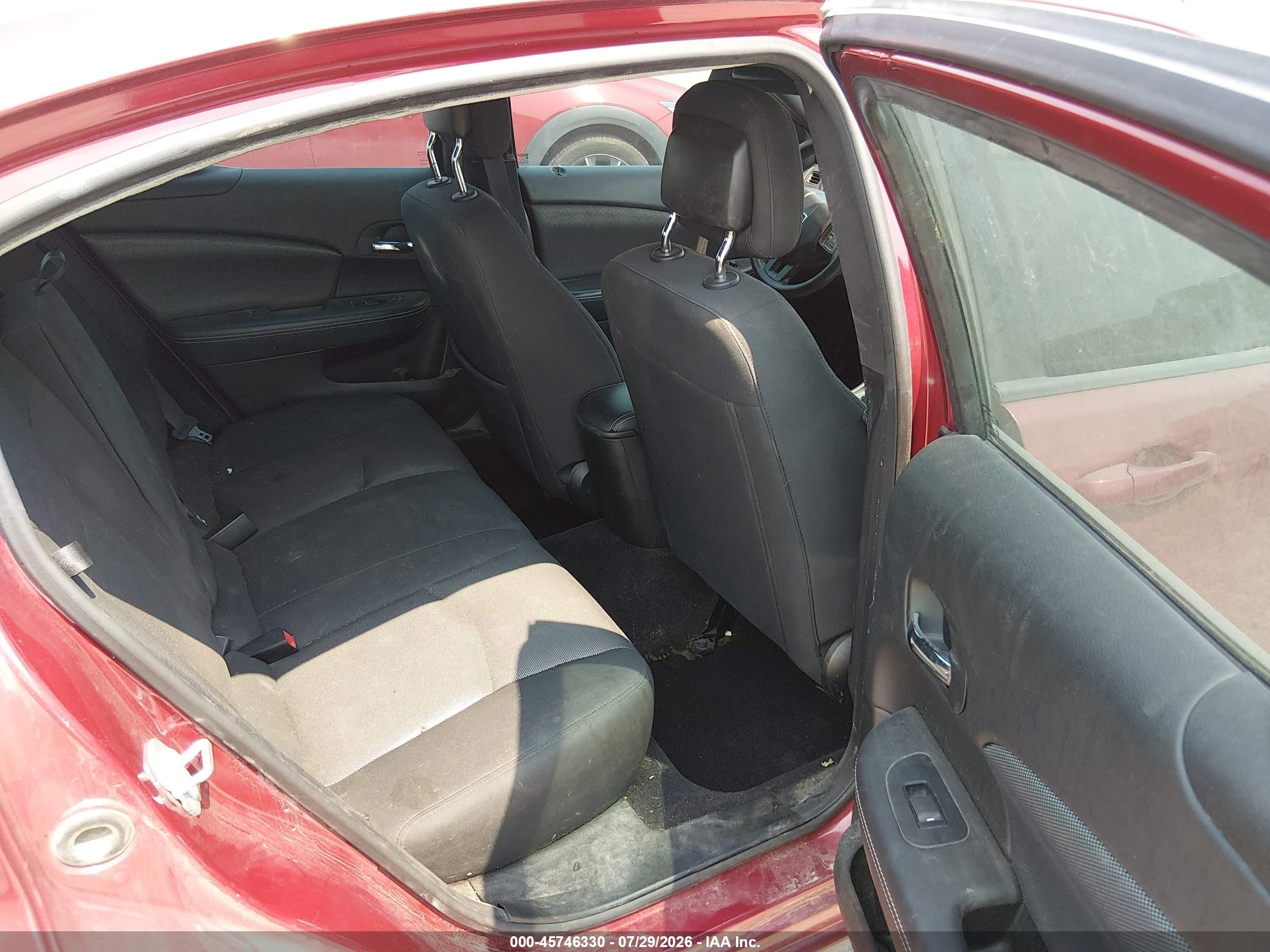 2014 Dodge Avenger Se Красный vin: 1C3CDZAG2EN217758