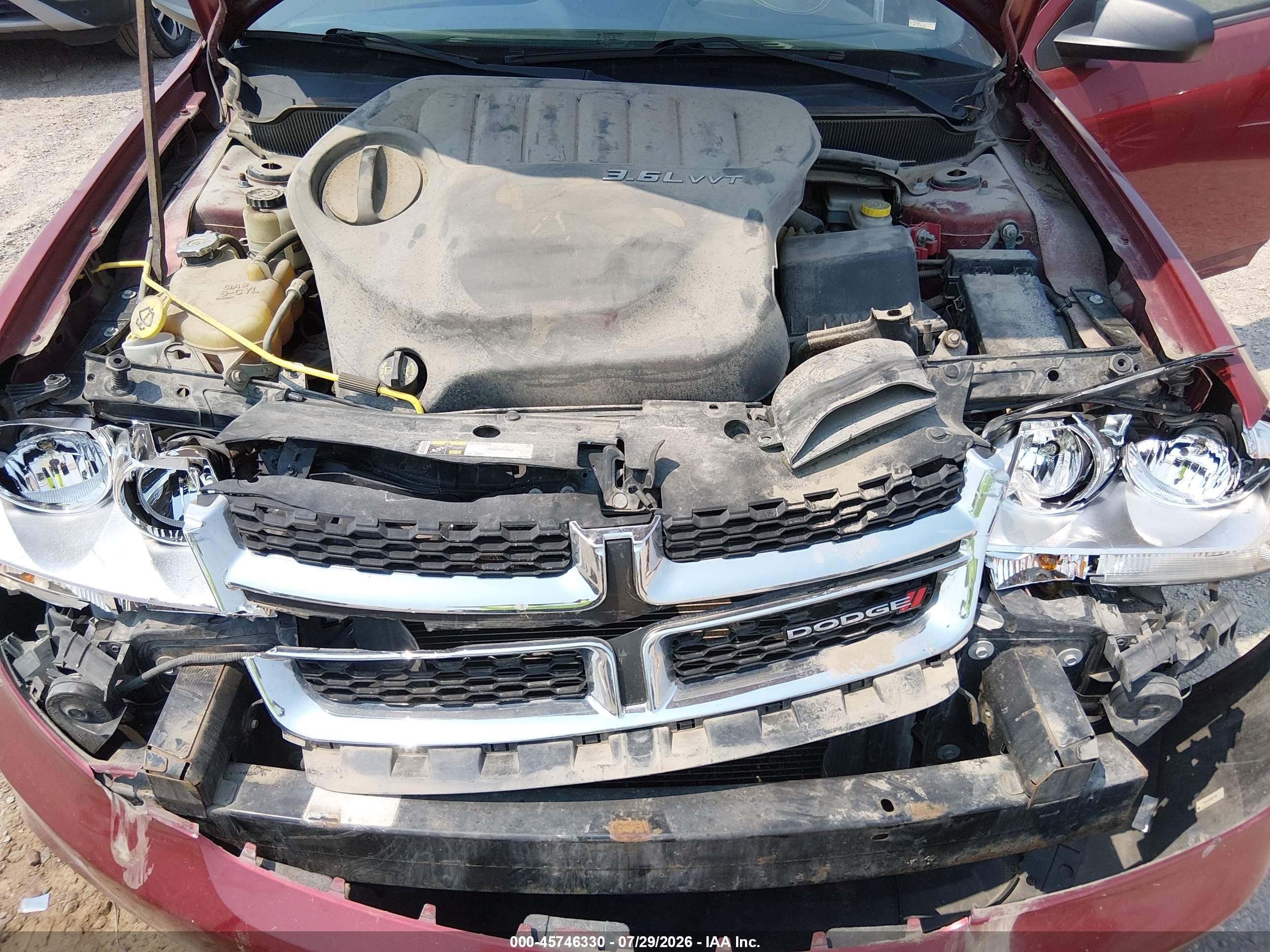 2014 Dodge Avenger Se Красный vin: 1C3CDZAG2EN217758