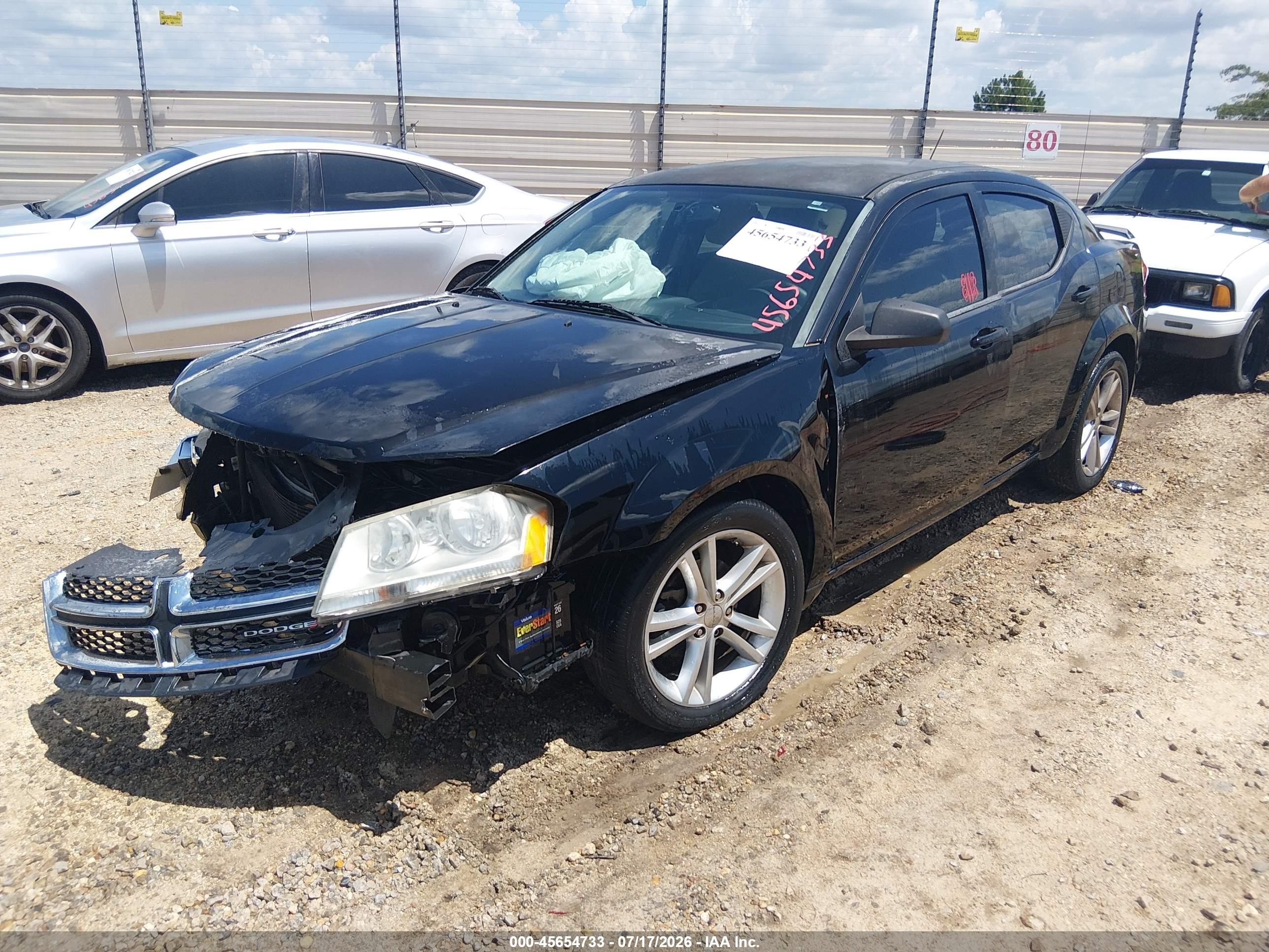 2013 Dodge Avenger Se V6 Черный vin: 1C3CDZAG3DN519610