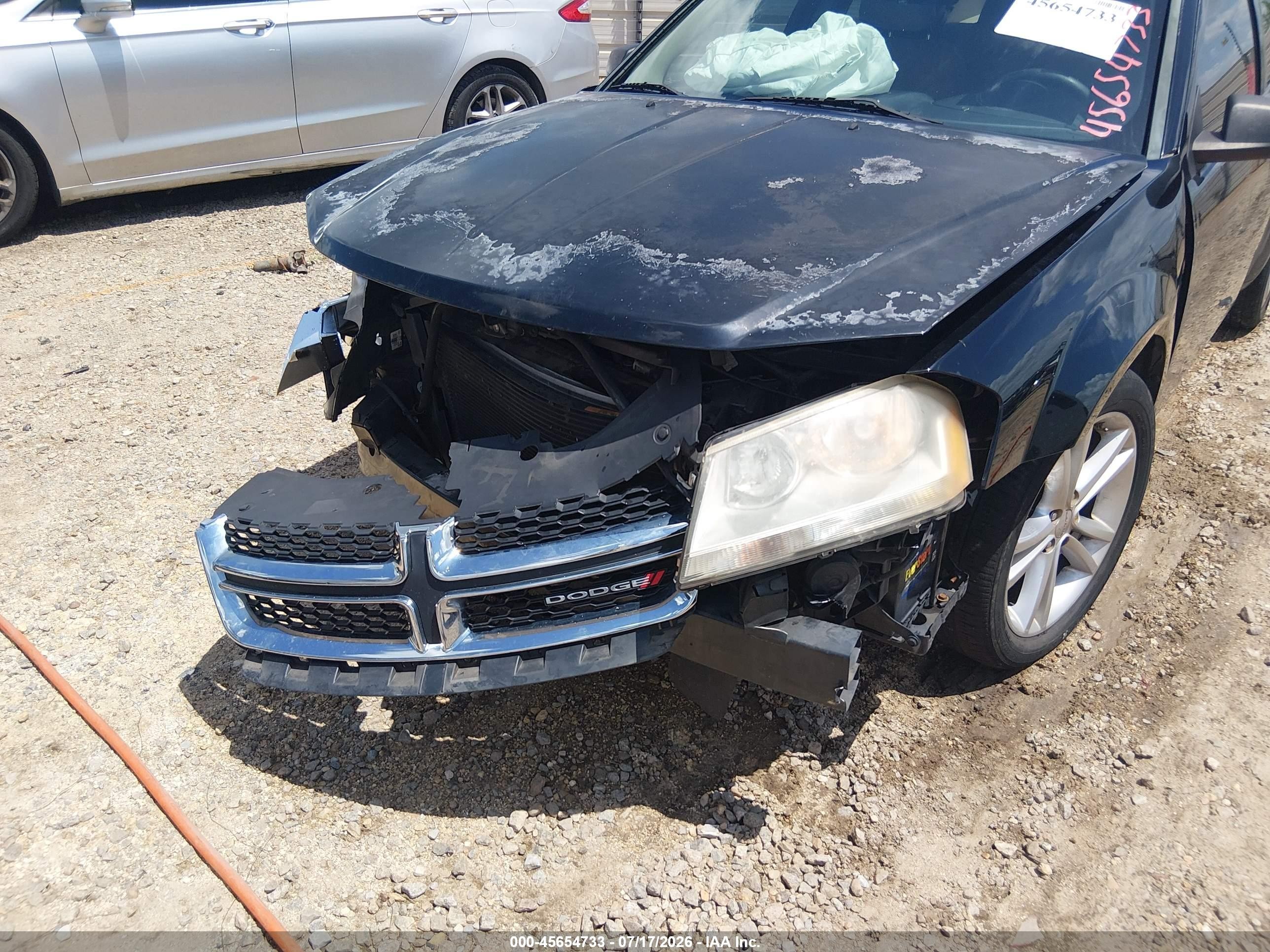 2013 Dodge Avenger Se V6 Черный vin: 1C3CDZAG3DN519610