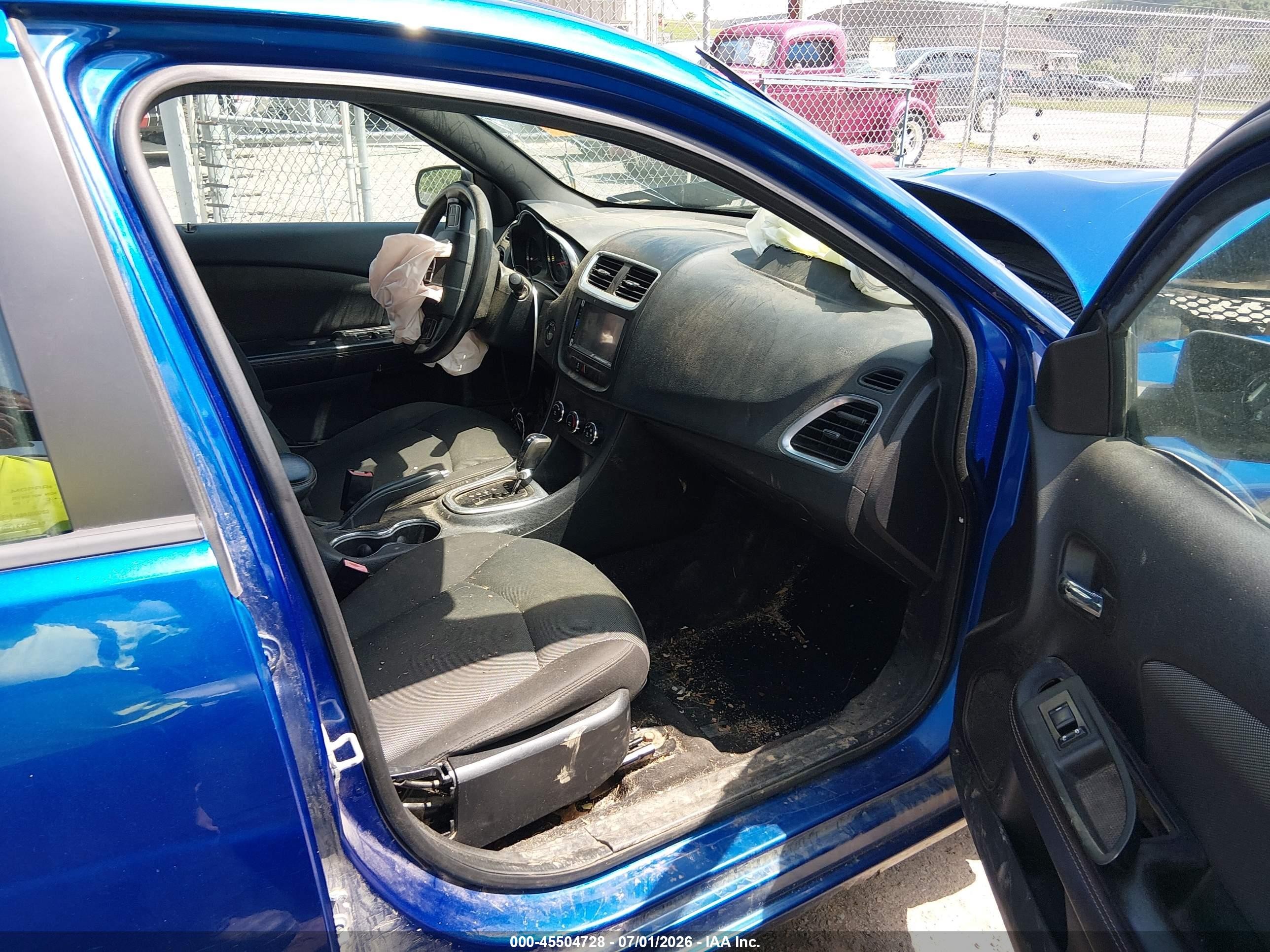 2013 Dodge Avenger Se V6 Blue vin: 1C3CDZAG3DN634000