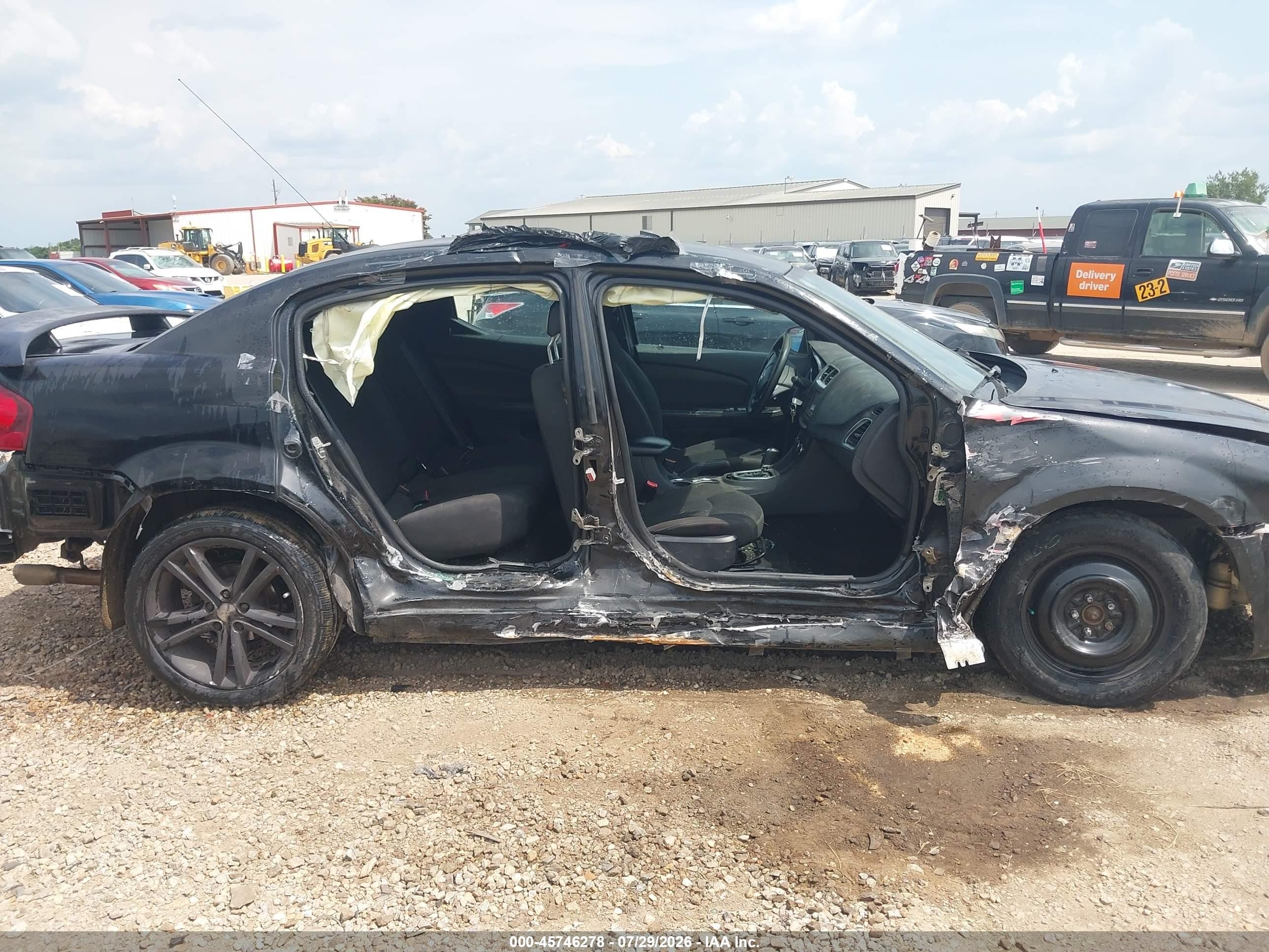 2013 Dodge Avenger Se V6 Black vin: 1C3CDZAG3DN748420