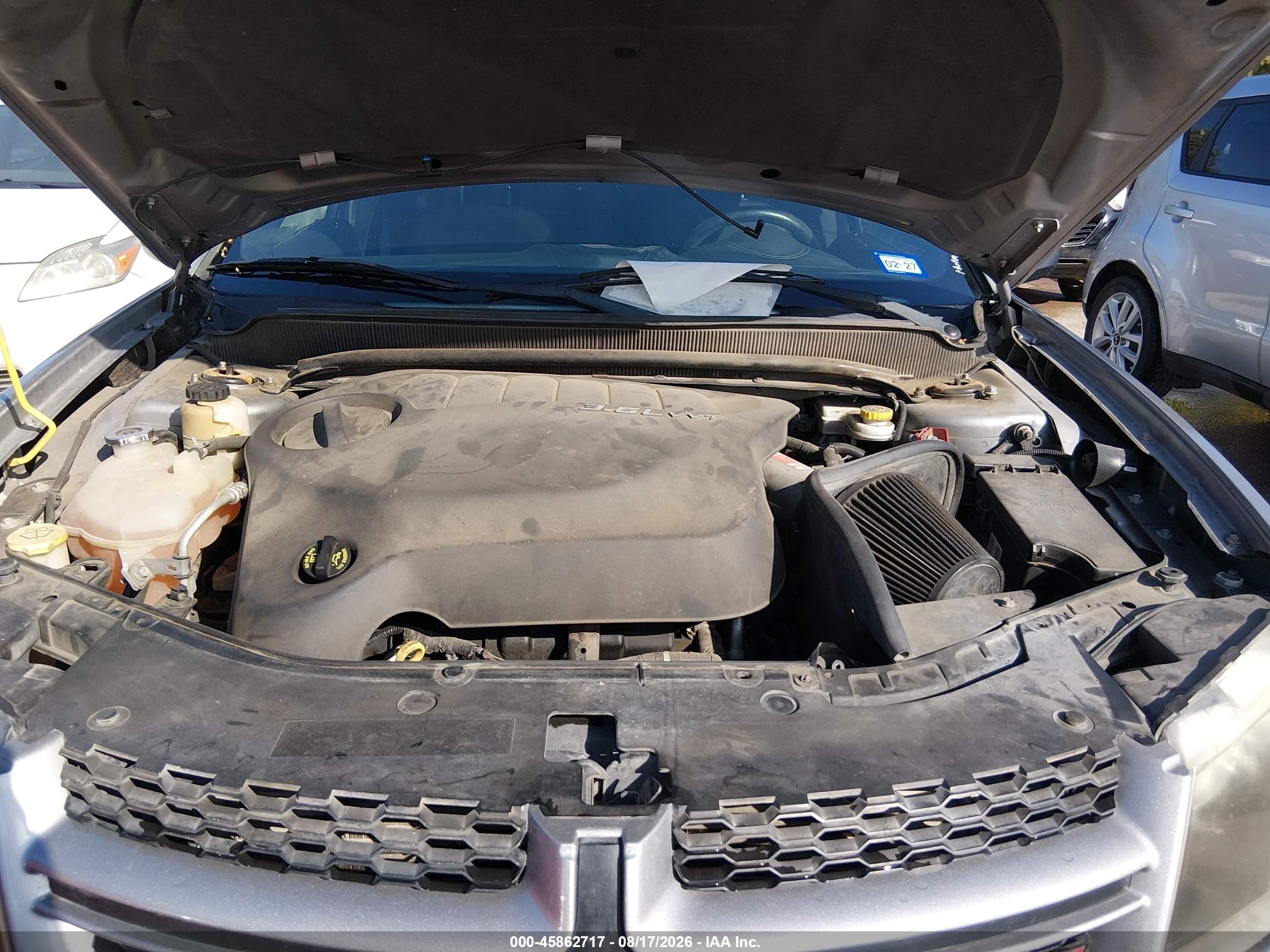 2013 Dodge Avenger Se V6 Серебряный vin: 1C3CDZAG3DN769803