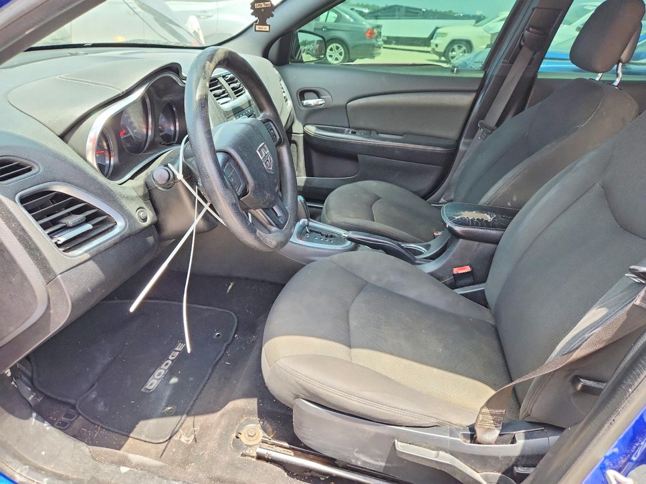 2014 Dodge Avenger Se Синий vin: 1C3CDZAG4EN166750