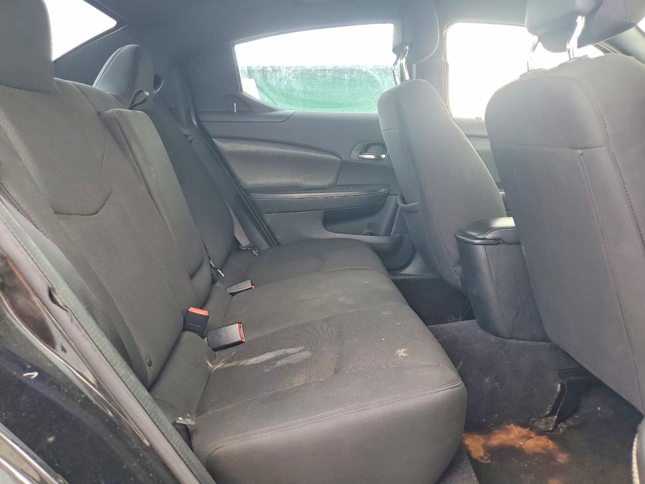 2014 Dodge Avenger Se Black vin: 1C3CDZAG4EN177361
