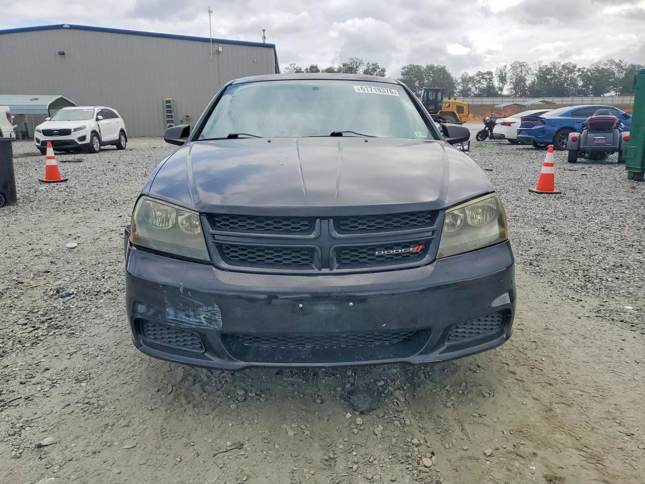 2014 Dodge Avenger Se Black vin: 1C3CDZAG4EN177361