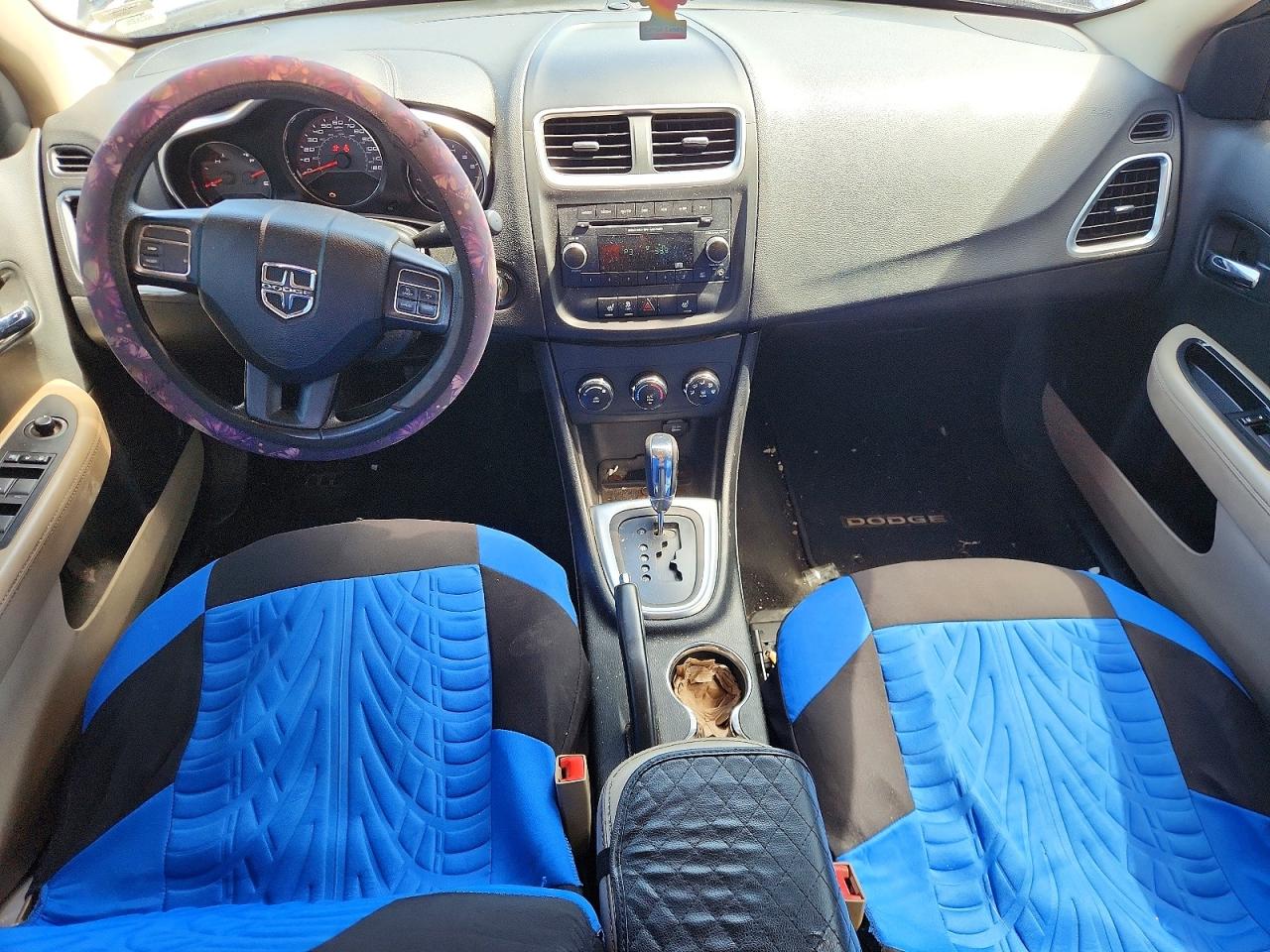 2012 Dodge Avenger Se Blue vin: 1C3CDZAG5CN309542