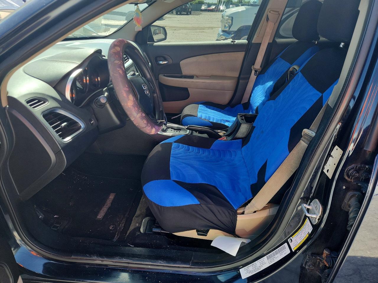 2012 Dodge Avenger Se Blue vin: 1C3CDZAG5CN309542