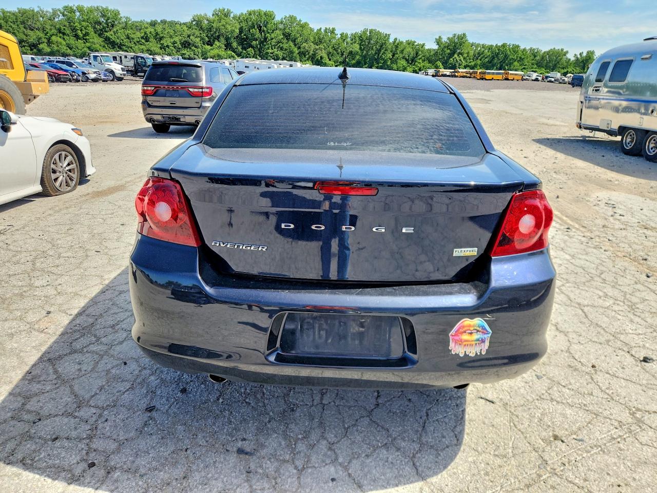2012 Dodge Avenger Se Blue vin: 1C3CDZAG5CN309542