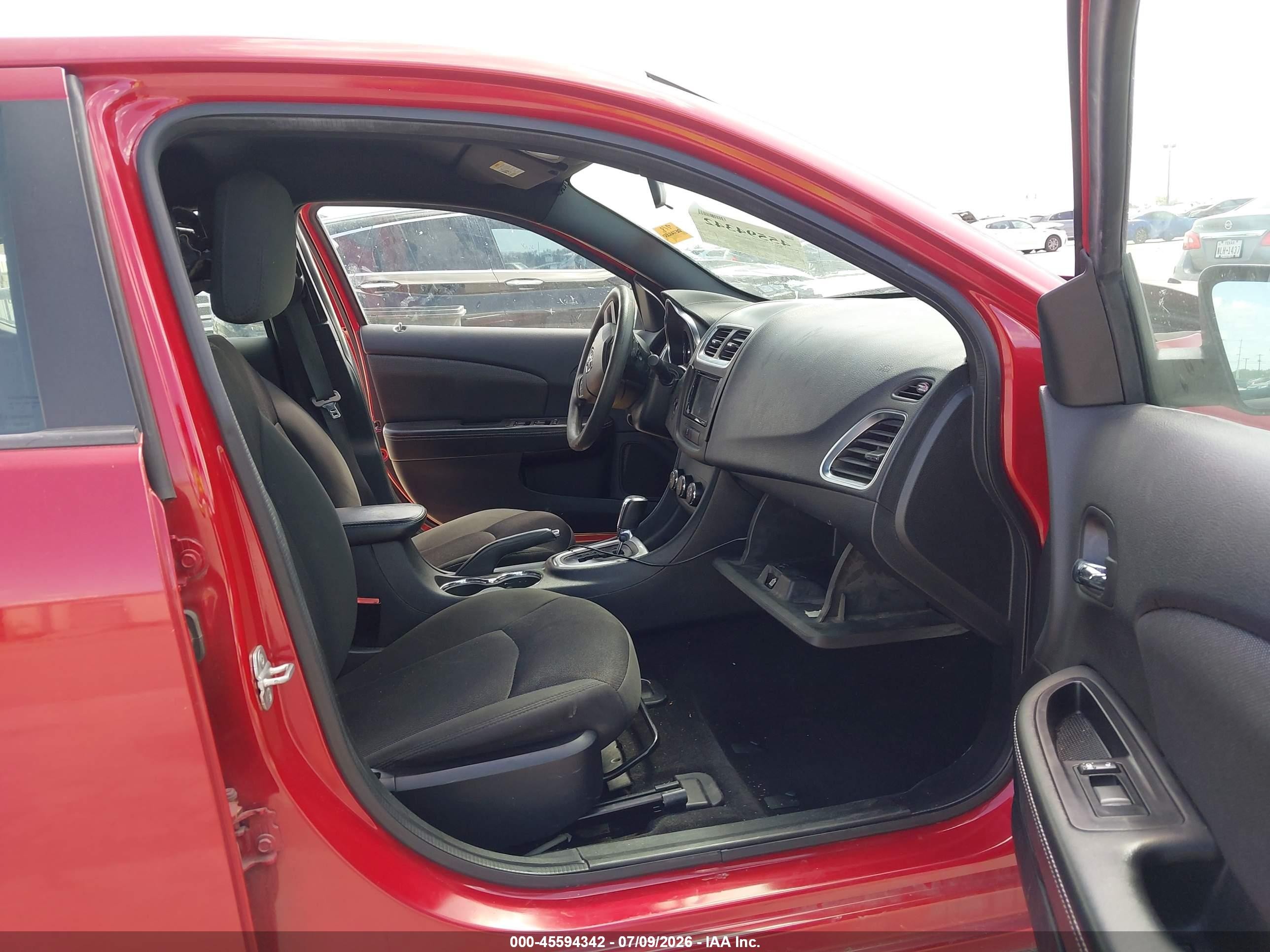 2013 Dodge Avenger Se V6 Красный vin: 1C3CDZAG5DN552785
