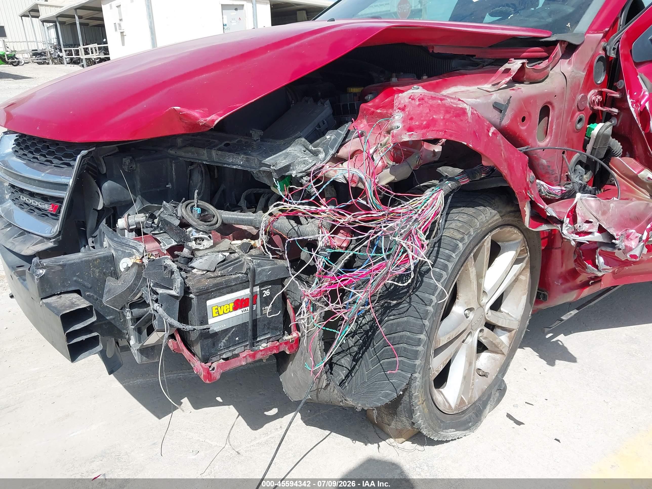 2013 Dodge Avenger Se V6 Красный vin: 1C3CDZAG5DN552785