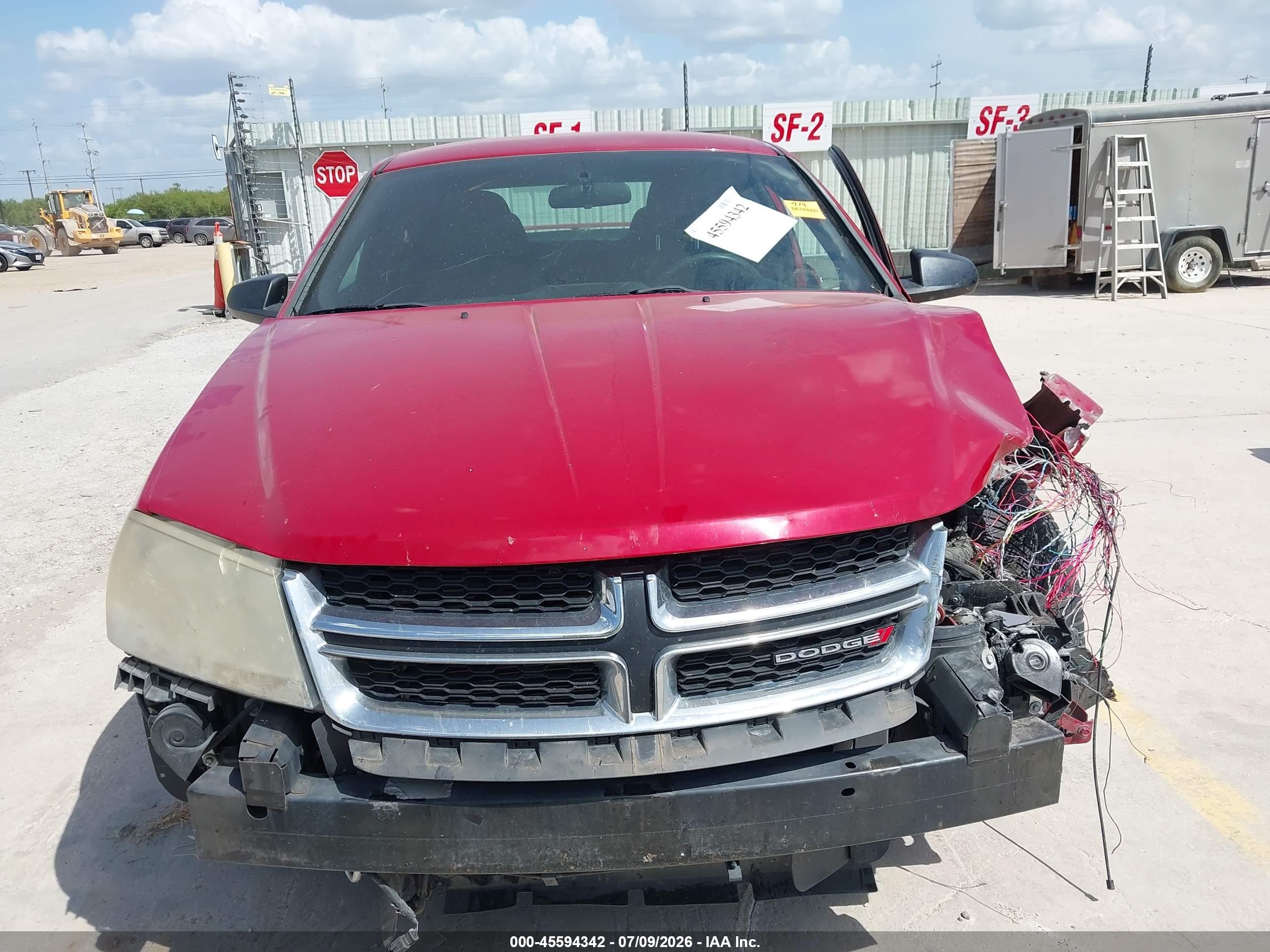 2013 Dodge Avenger Se V6 Красный vin: 1C3CDZAG5DN552785