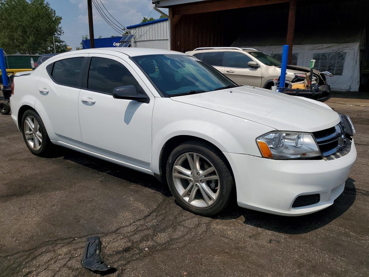 2013 Dodge Avenger Se Белый vin: 1C3CDZAG5DN585317