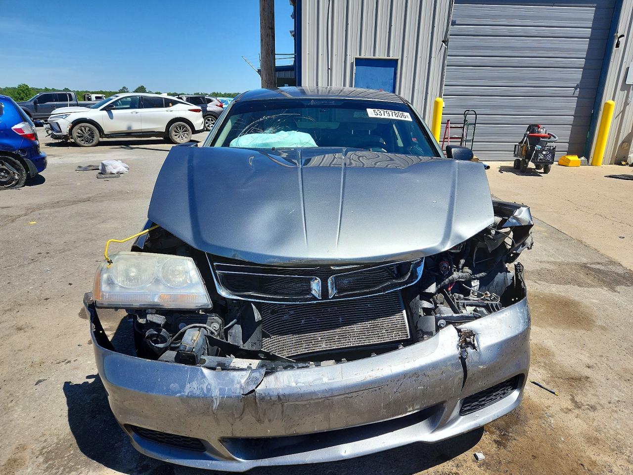 2013 Dodge Avenger Se Gray vin: 1C3CDZAG5DN748449