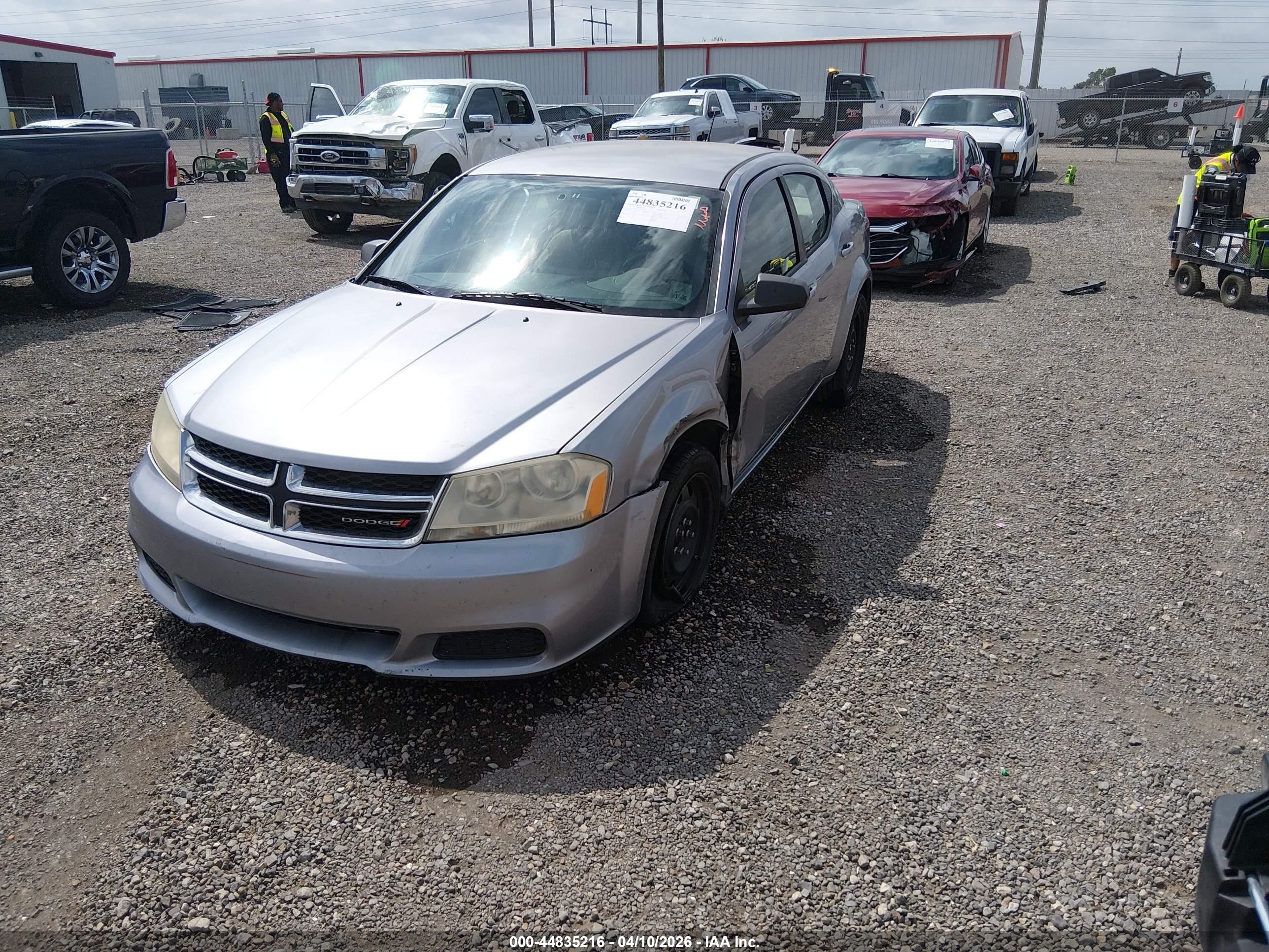 2013 Dodge Avenger Se V6 Gray vin: 1C3CDZAG5DN766708