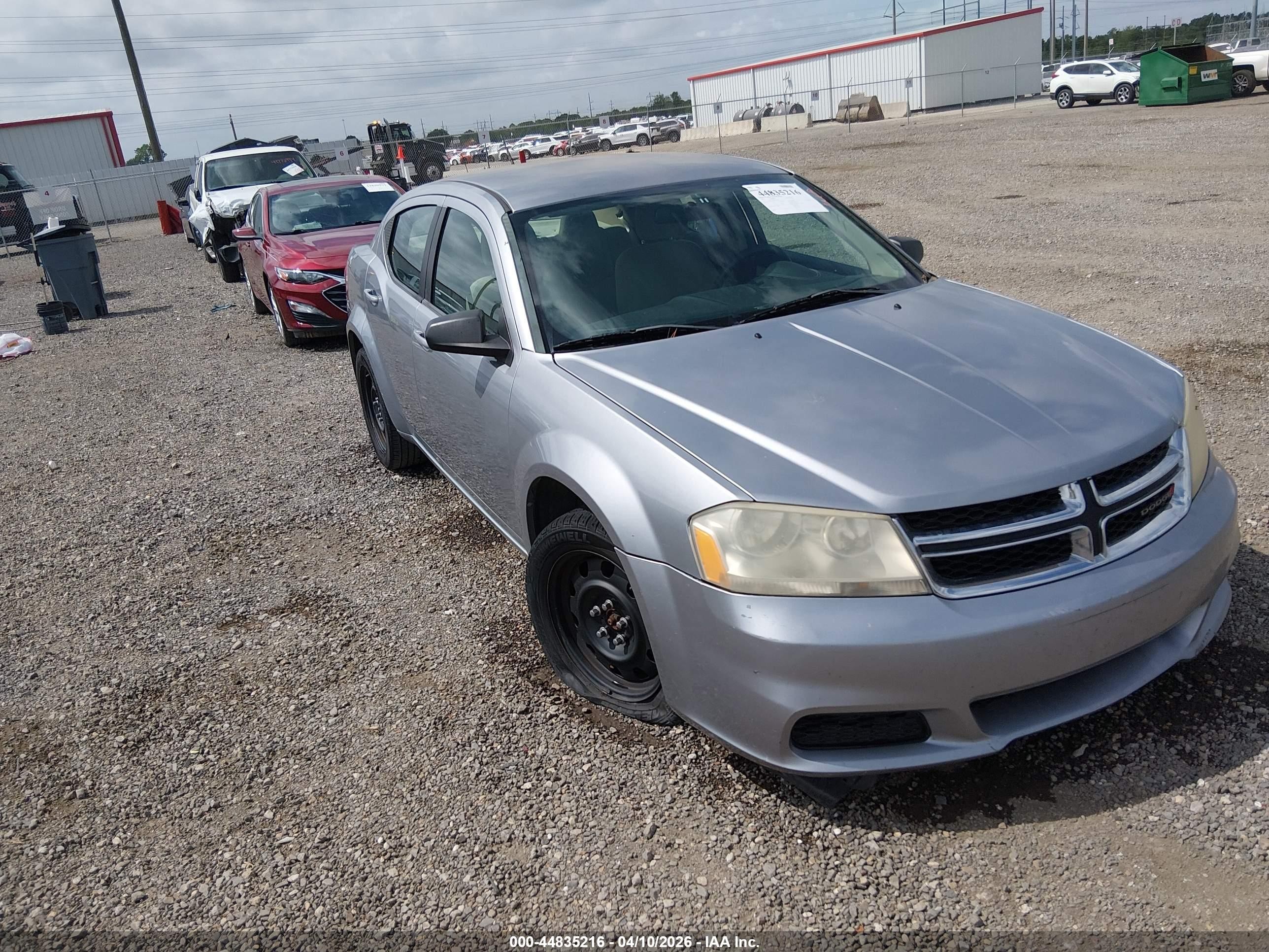 2013 Dodge Avenger Se V6 Gray vin: 1C3CDZAG5DN766708