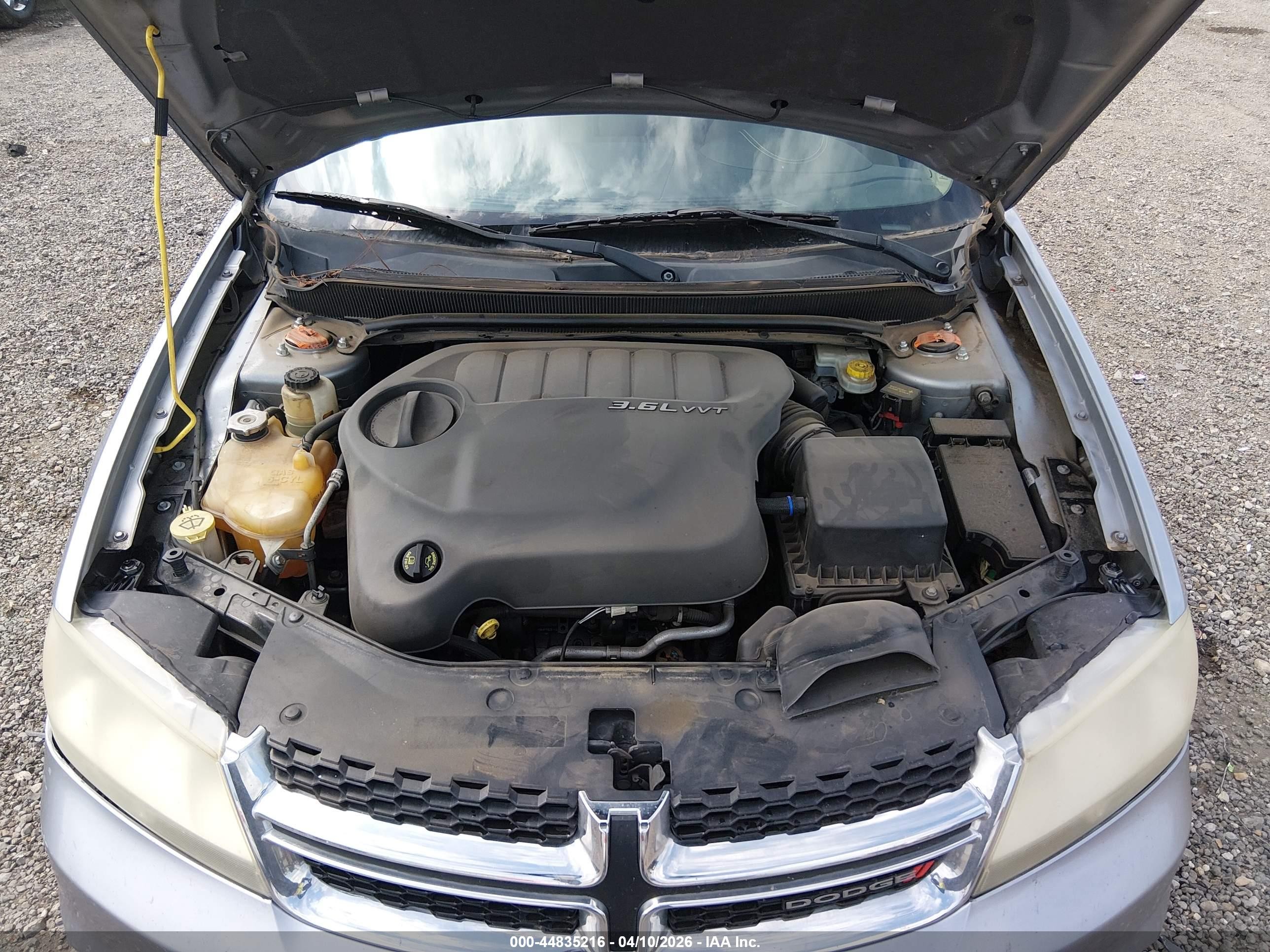 2013 Dodge Avenger Se V6 Gray vin: 1C3CDZAG5DN766708