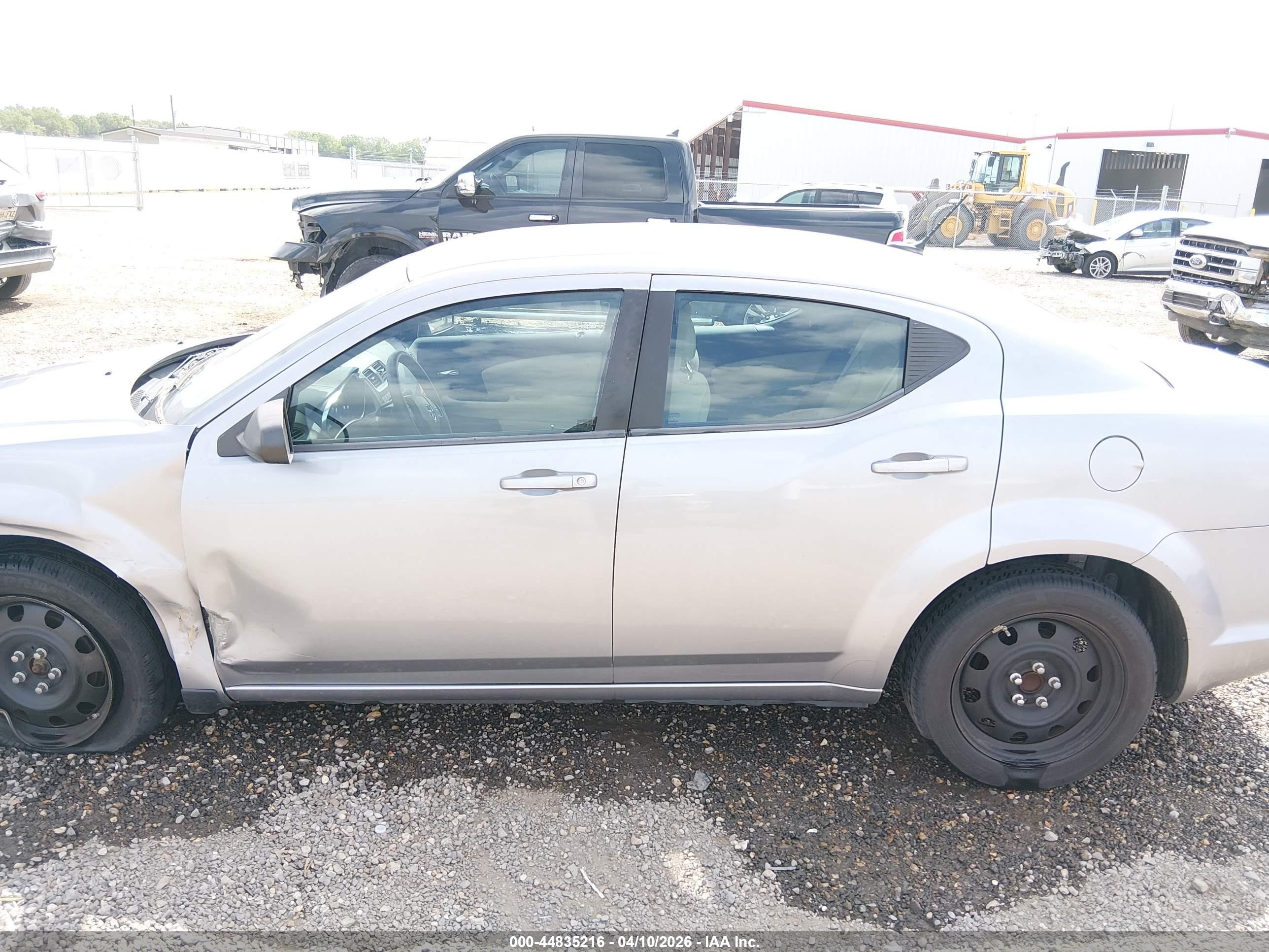 2013 Dodge Avenger Se V6 Gray vin: 1C3CDZAG5DN766708