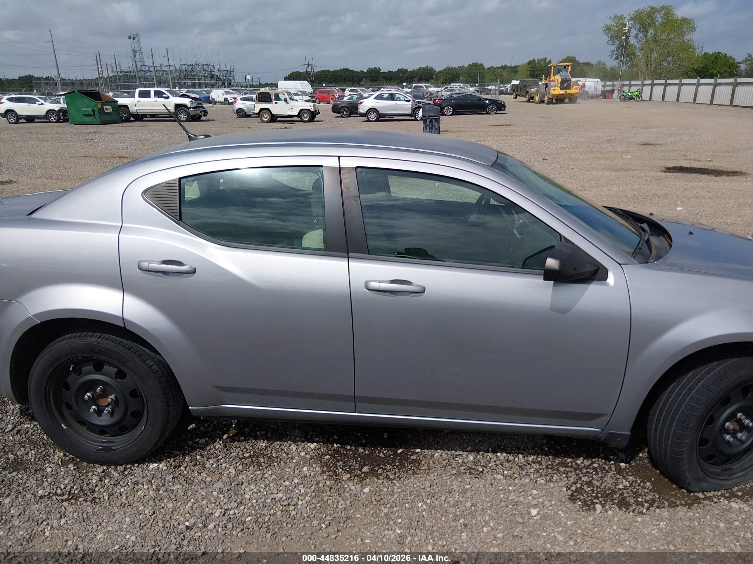 2013 Dodge Avenger Se V6 Gray vin: 1C3CDZAG5DN766708