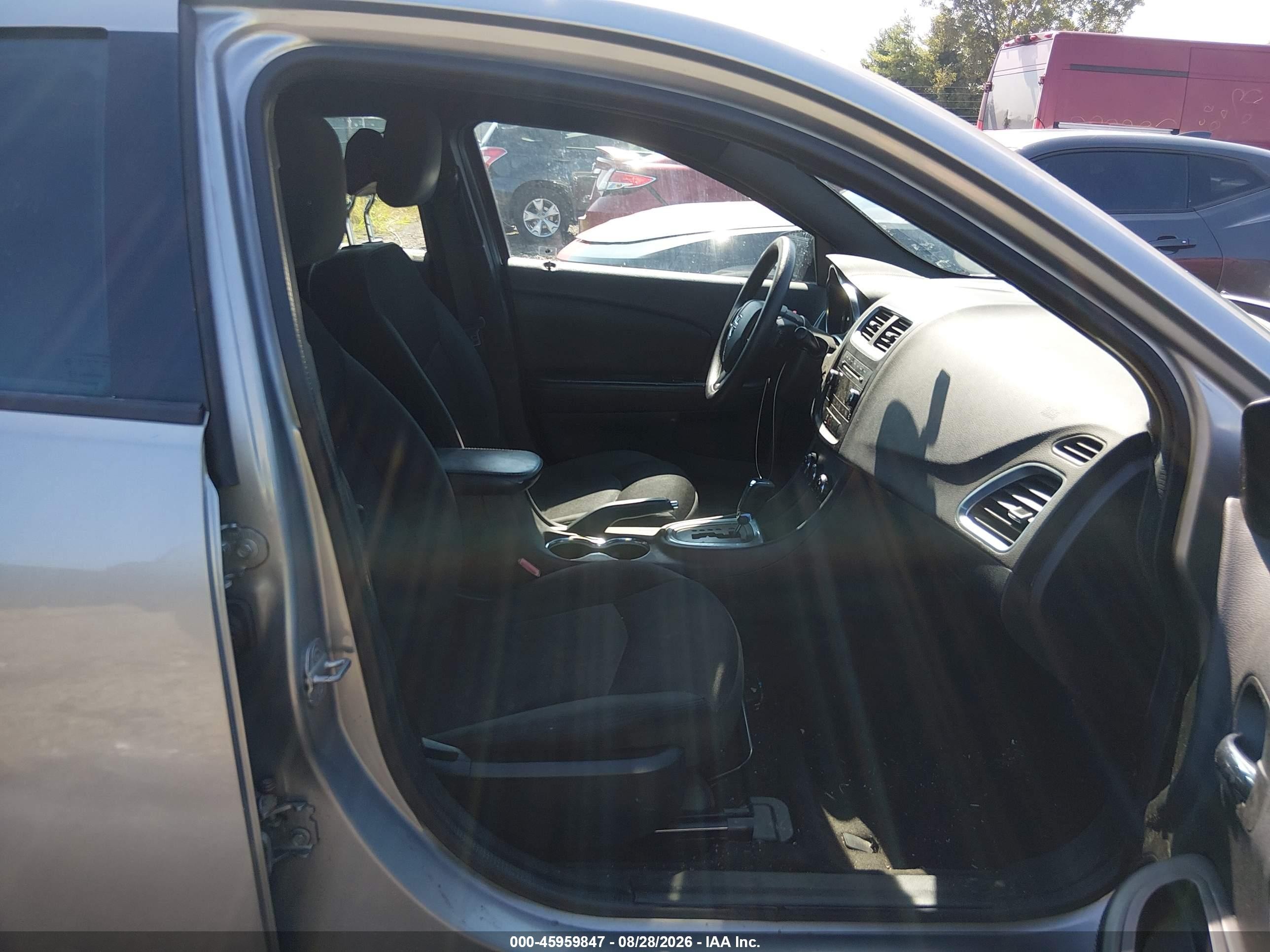 2014 Dodge Avenger Se Silver vin: 1C3CDZAG5EN155207